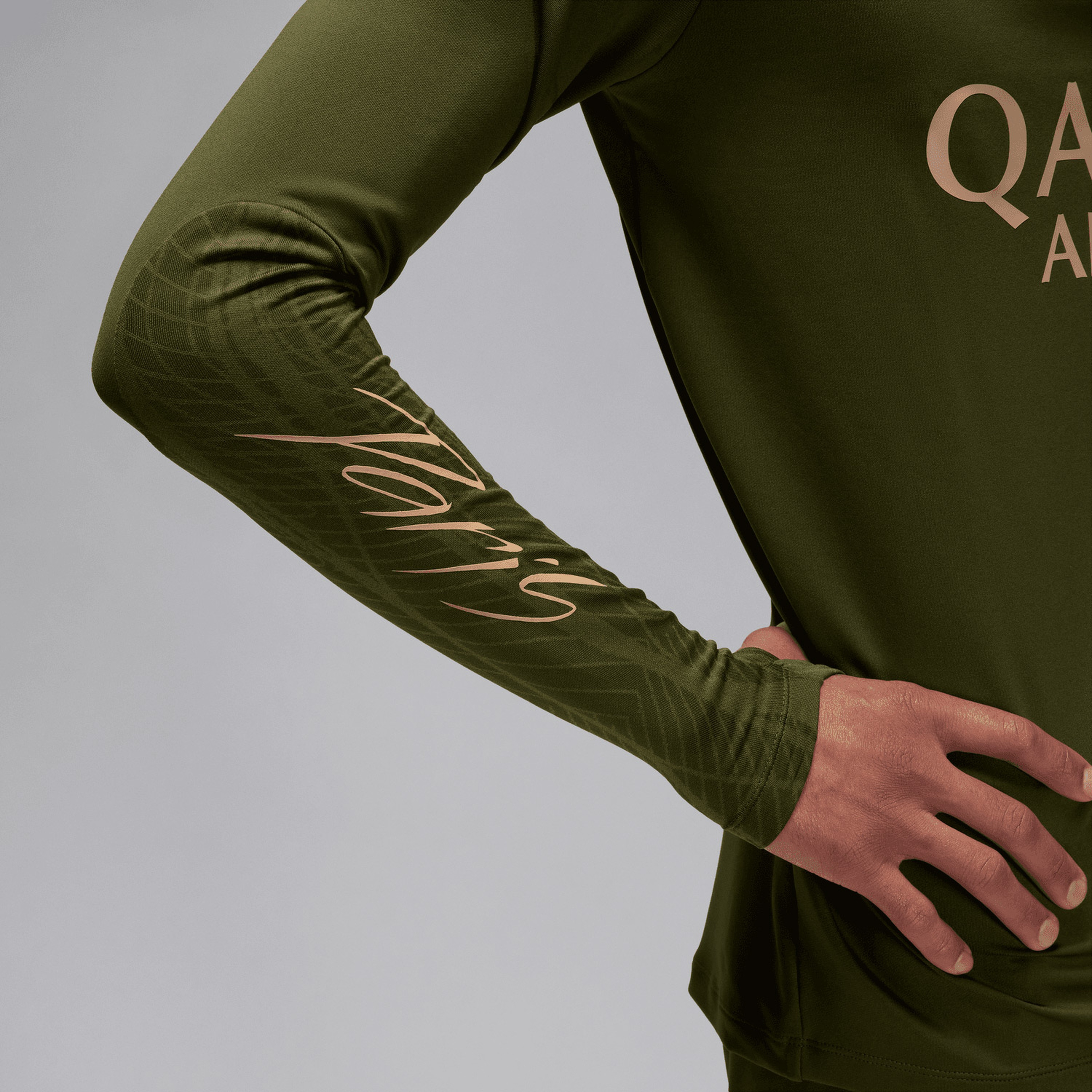 Nike Paris Saint Germain Erkek Yeşil Futbol Eşofman Üstü