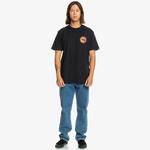 Quiksilver Long Fade Erkek Siyah Günlük T-Shirt