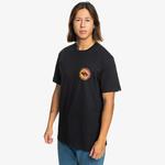 Quiksilver Long Fade Erkek Siyah Günlük T-Shirt