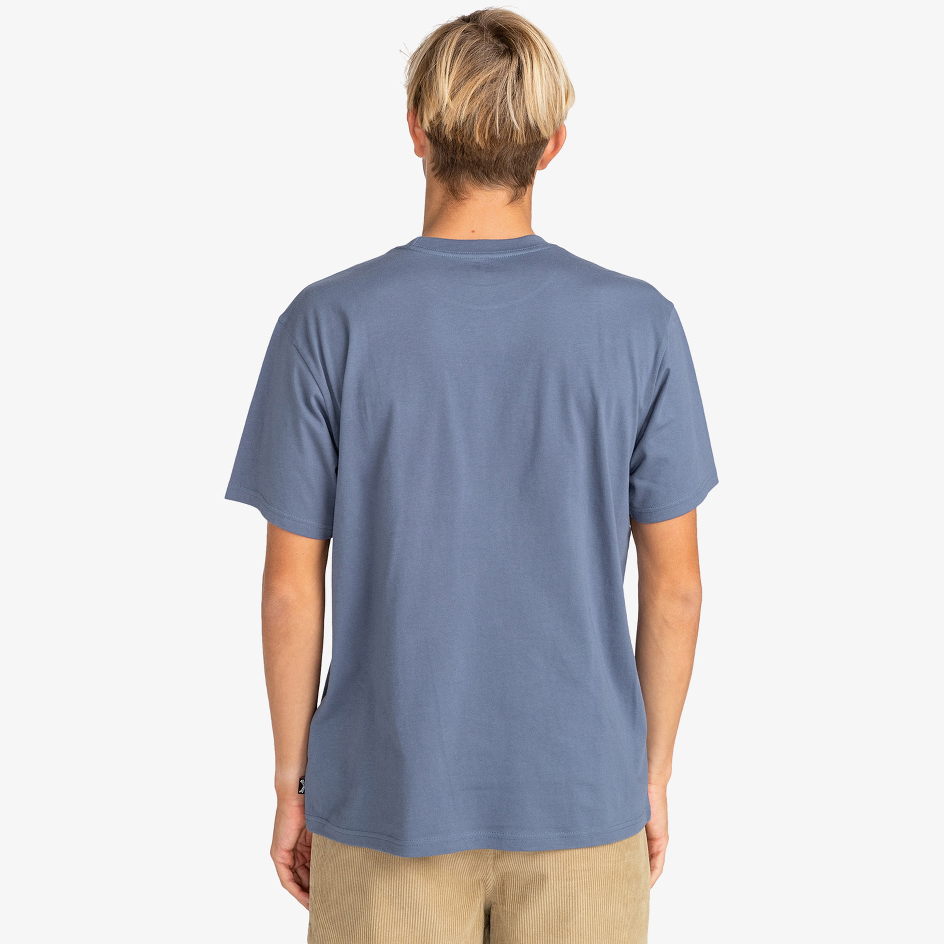 Billabong Stacked Arch Erkek Mavi Günlük T-Shirt