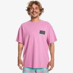 Quiksilver Spin Cycle Erkek Pembe Günlük T-Shirt