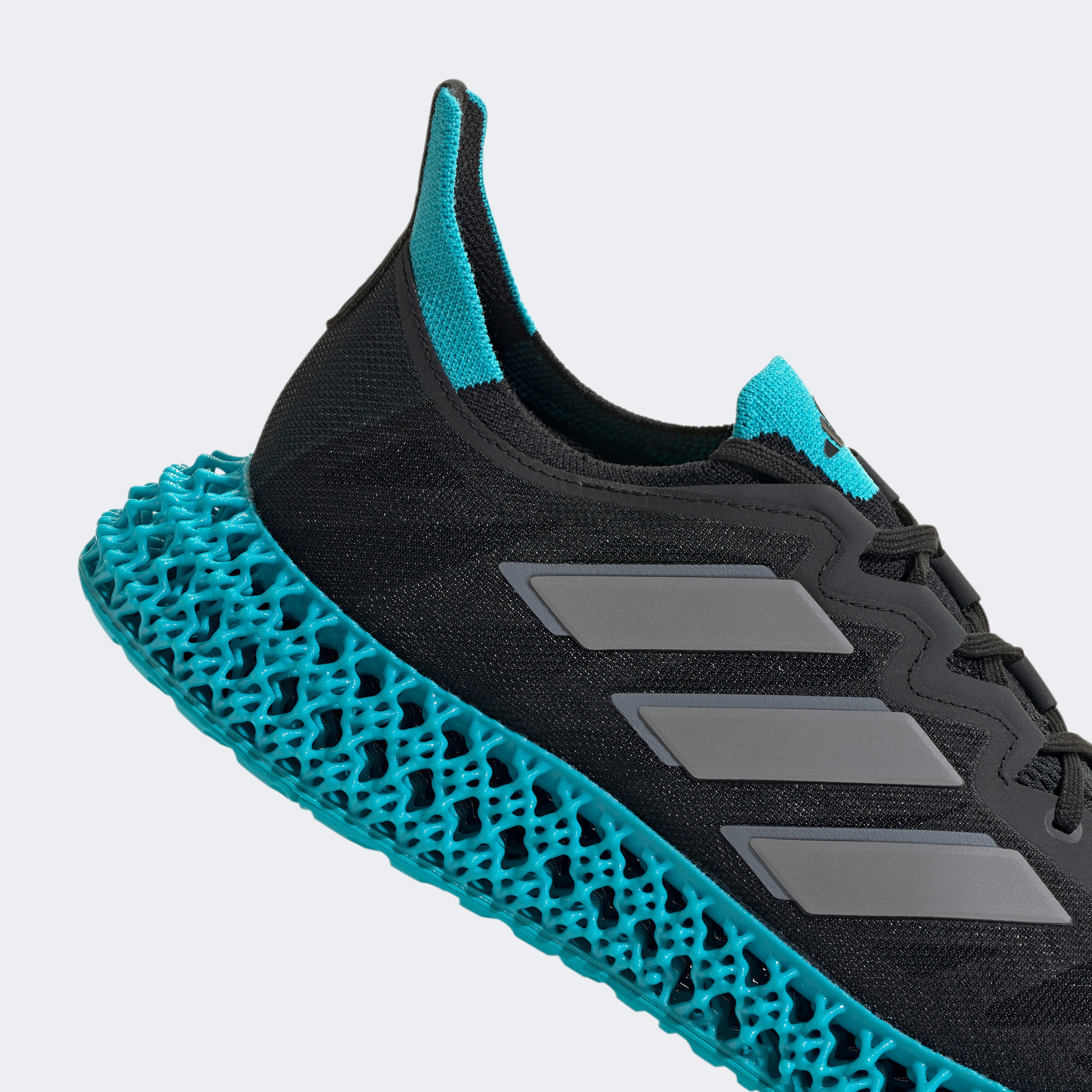 adidas 4Dfwd 3  Erkek Siyah Koşu Ayakkabısı