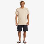 Quiksilver Step Up Erkek Kahverengi Günlük T-Shirt