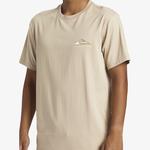 Quiksilver Step Up Erkek Kahverengi Günlük T-Shirt