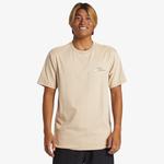 Quiksilver Step Up Erkek Kahverengi Günlük T-Shirt