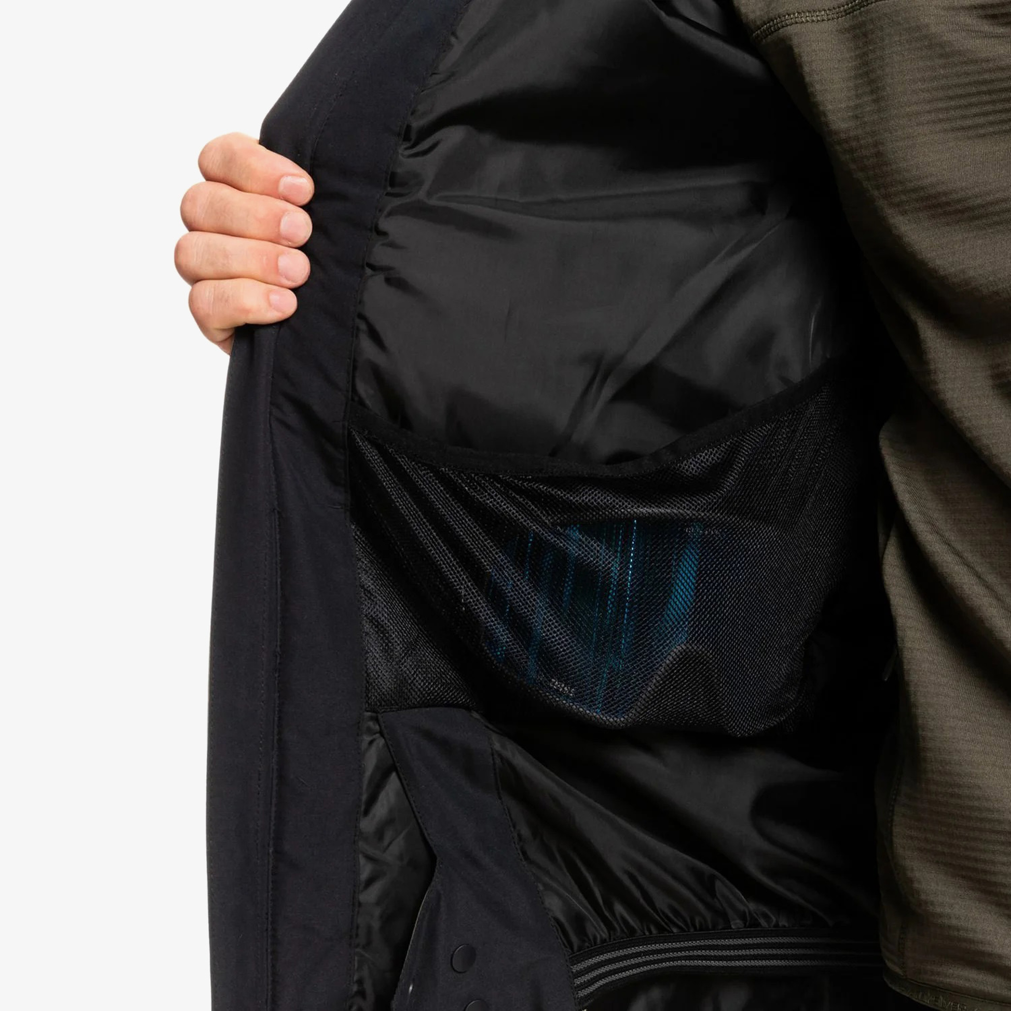 Quiksilver Morton Erkek Yeşil Snowboard Montu