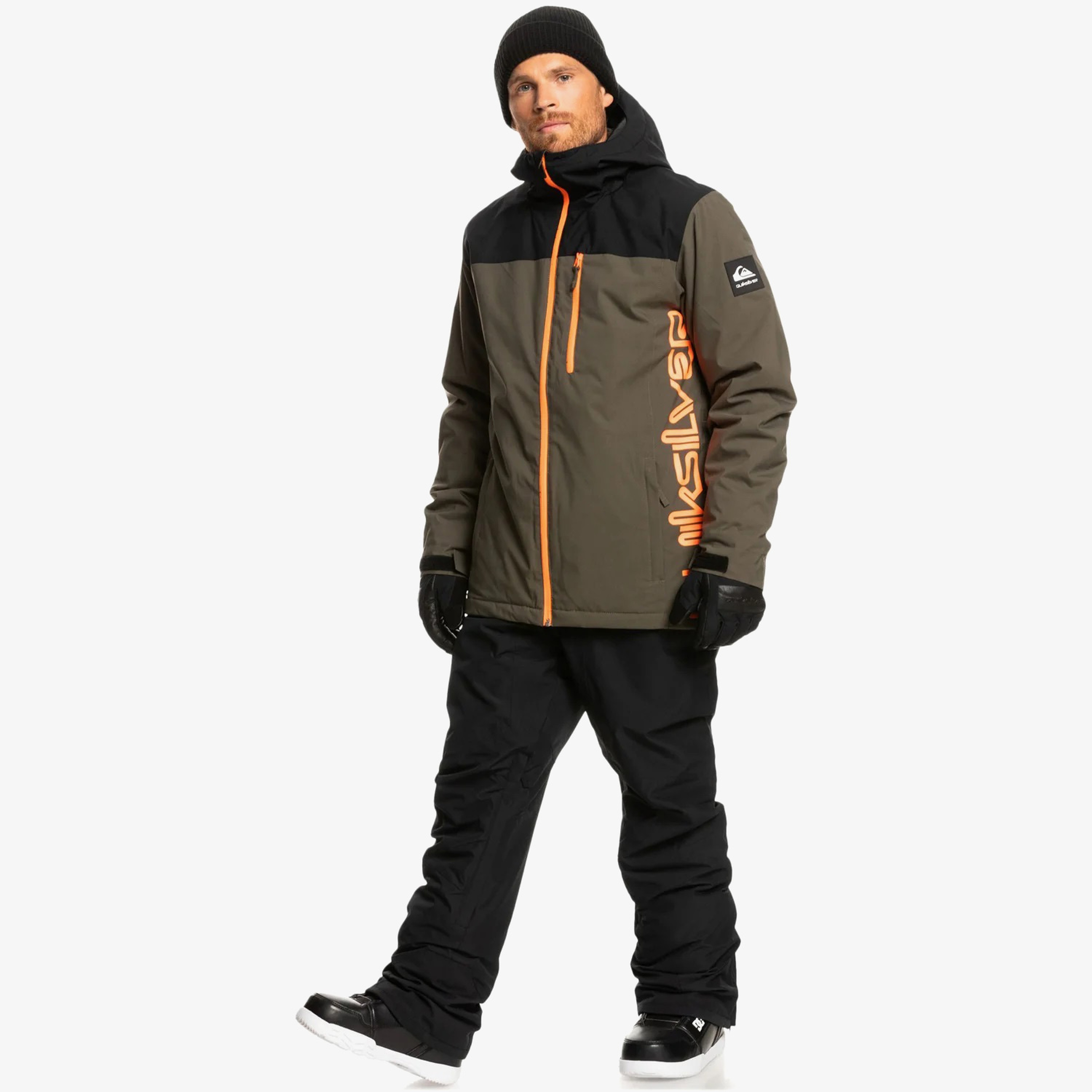 Quiksilver Morton Erkek Yeşil Snowboard Montu
