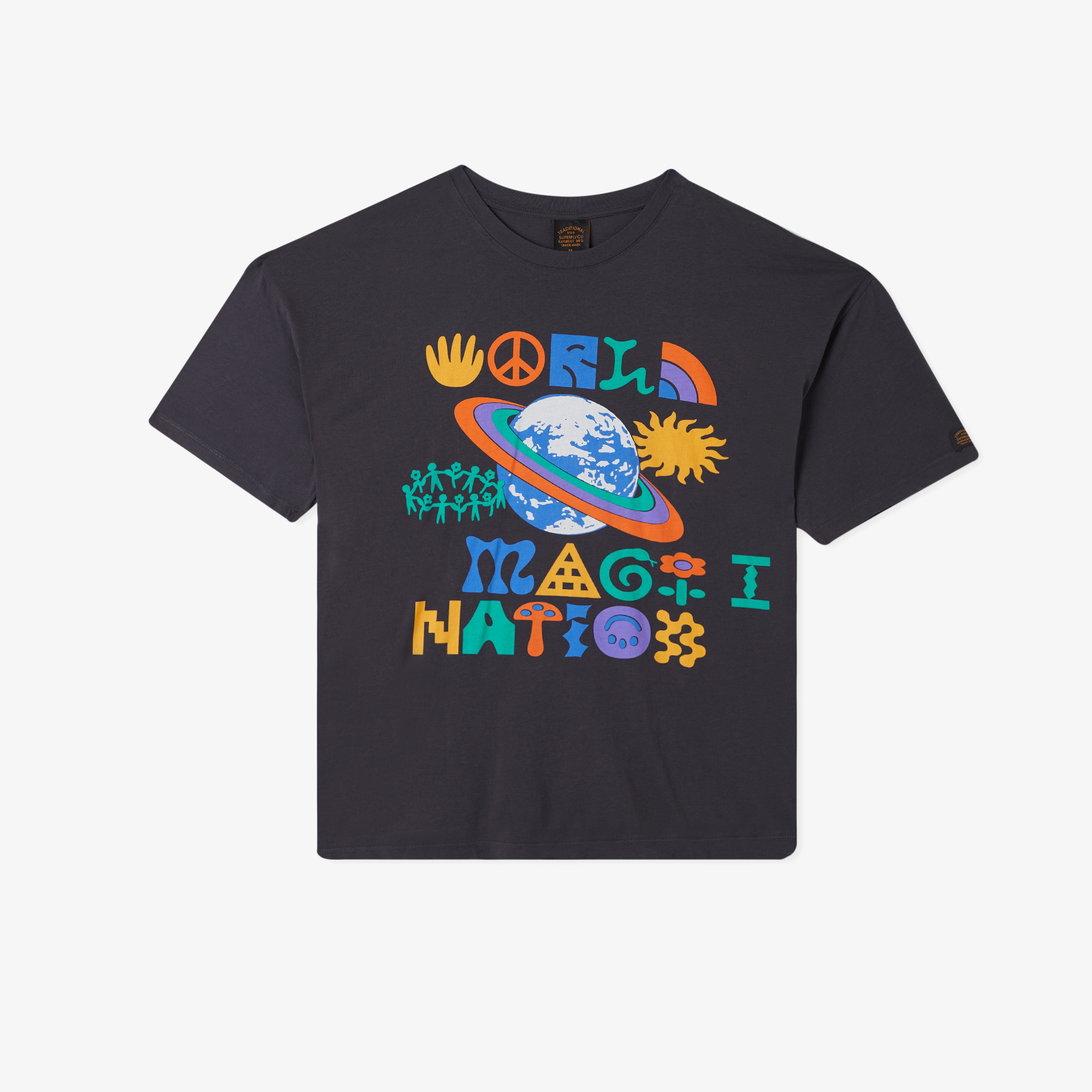 Superfly Erkek Renkli Günlük T-Shirt