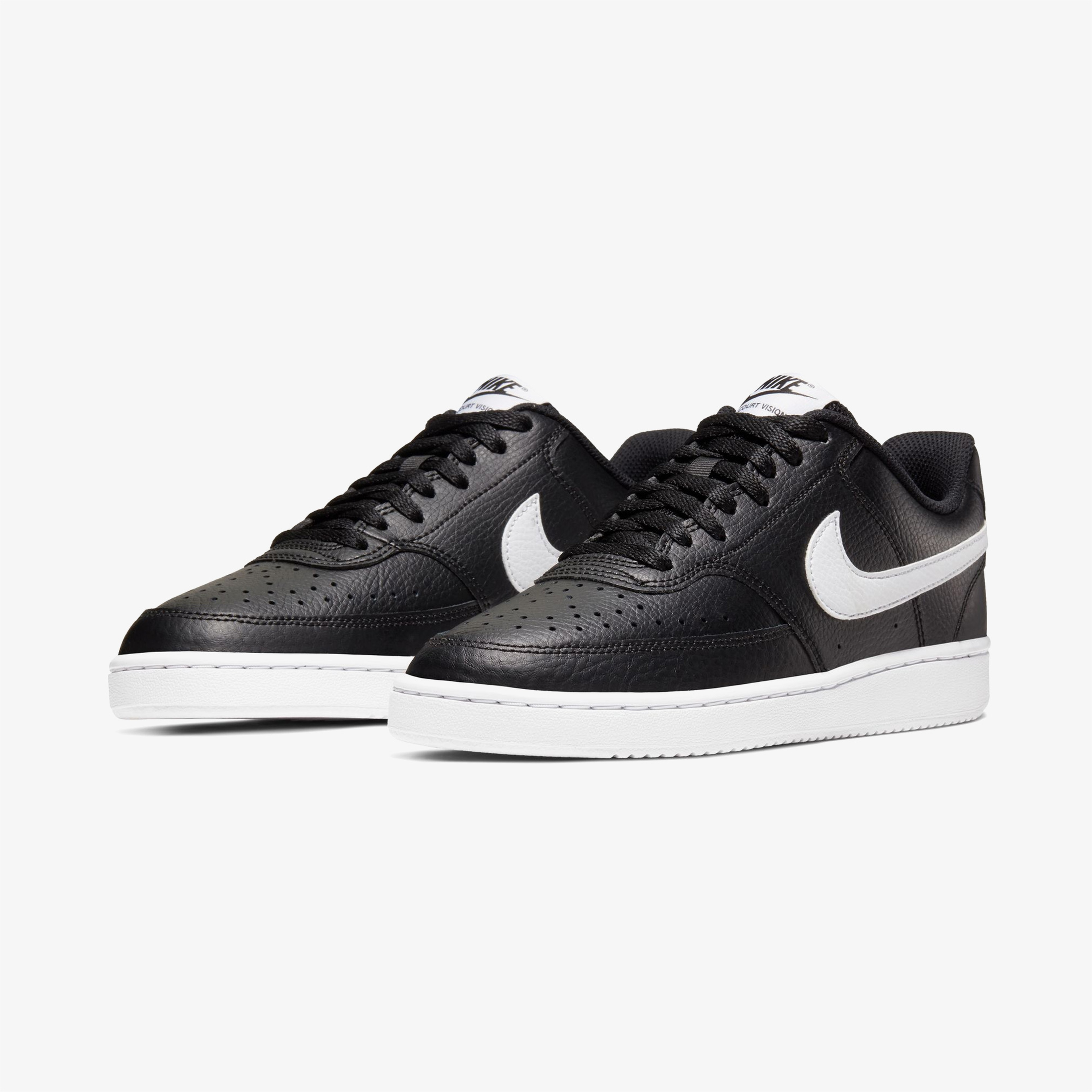 Nike Court Vision Low Kadın Siyah Sneaker