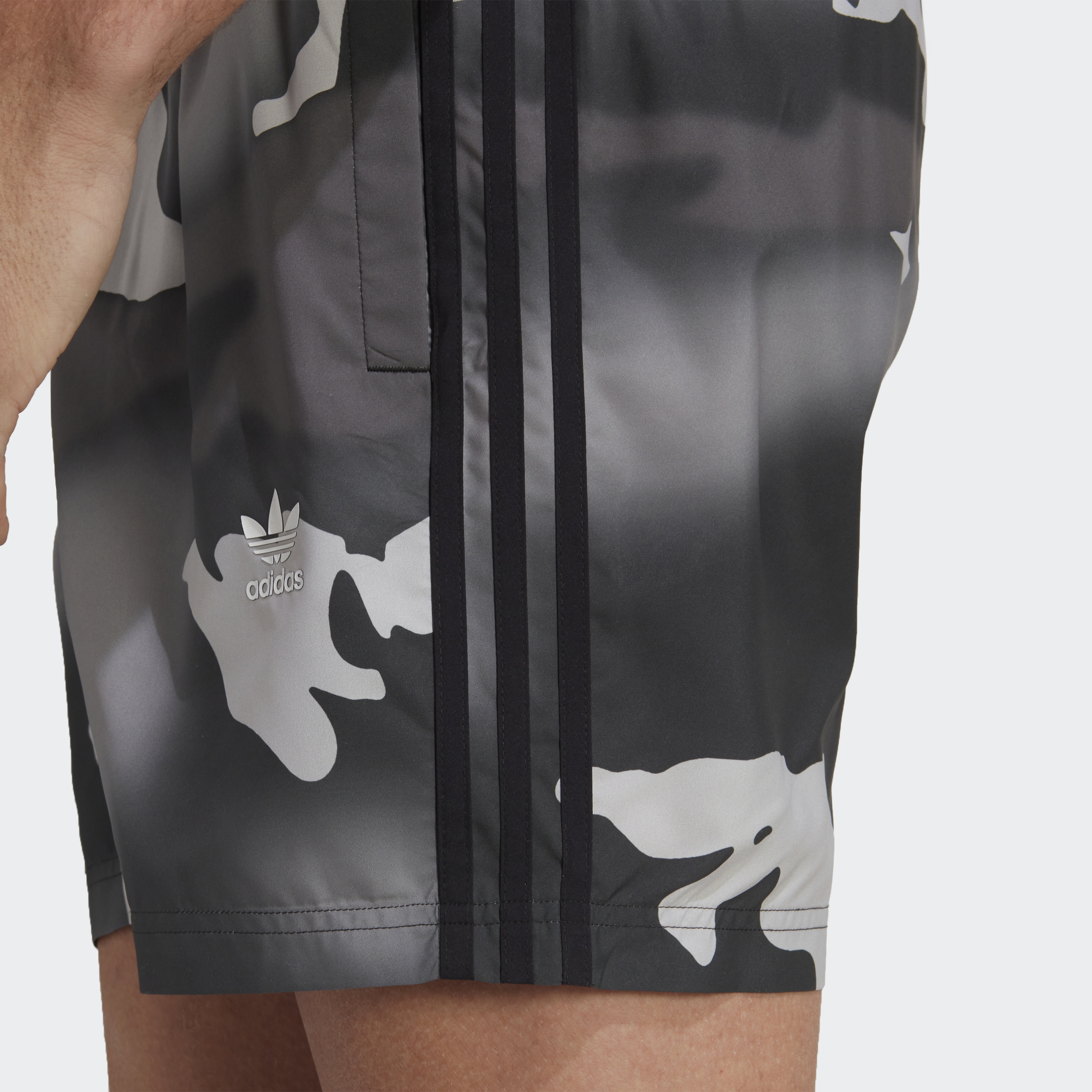 Adidas Originals Camo Erkek Siyah Deniz Şortu