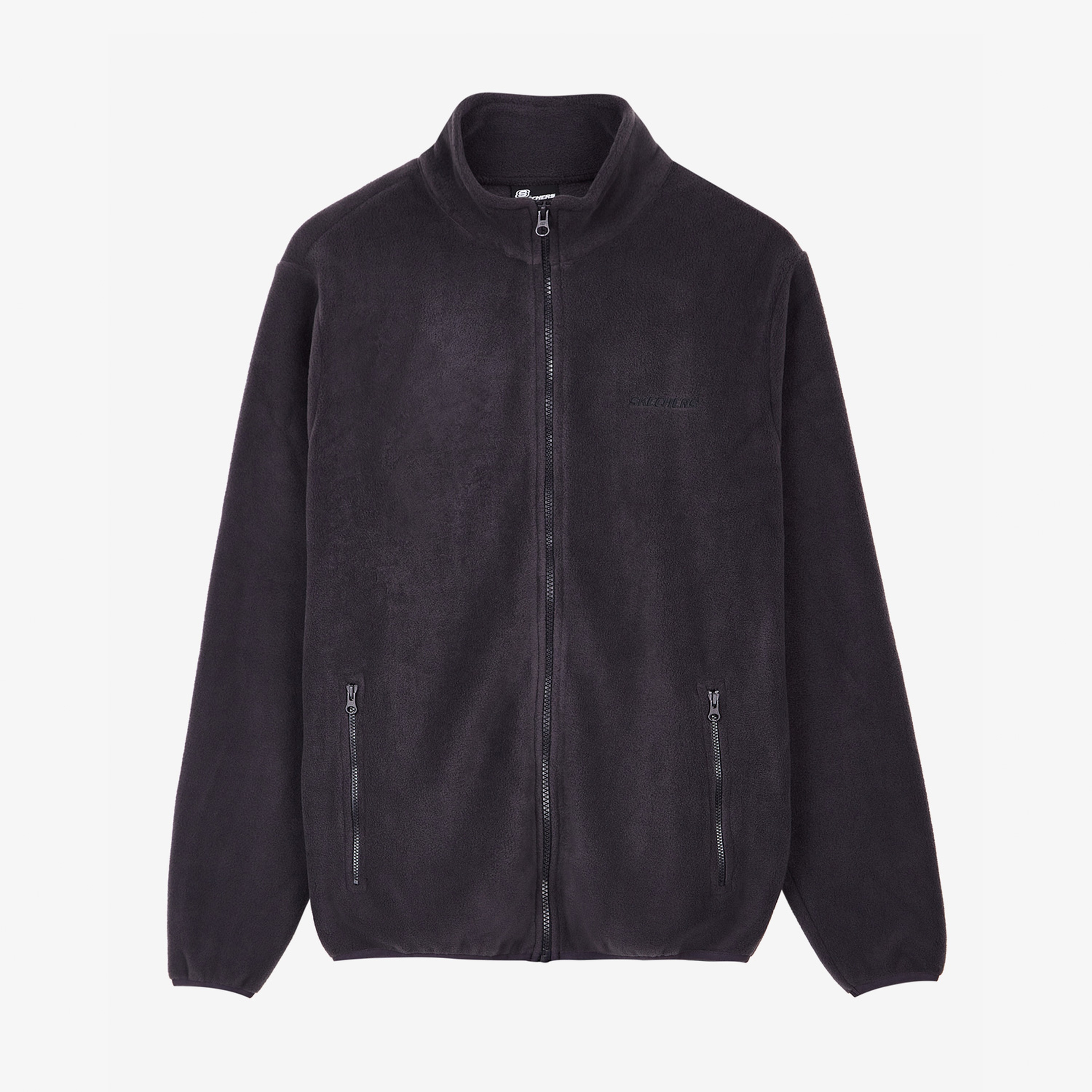 Skechers Turtle Neck Full Zip Erkek Gri Günlük Polar