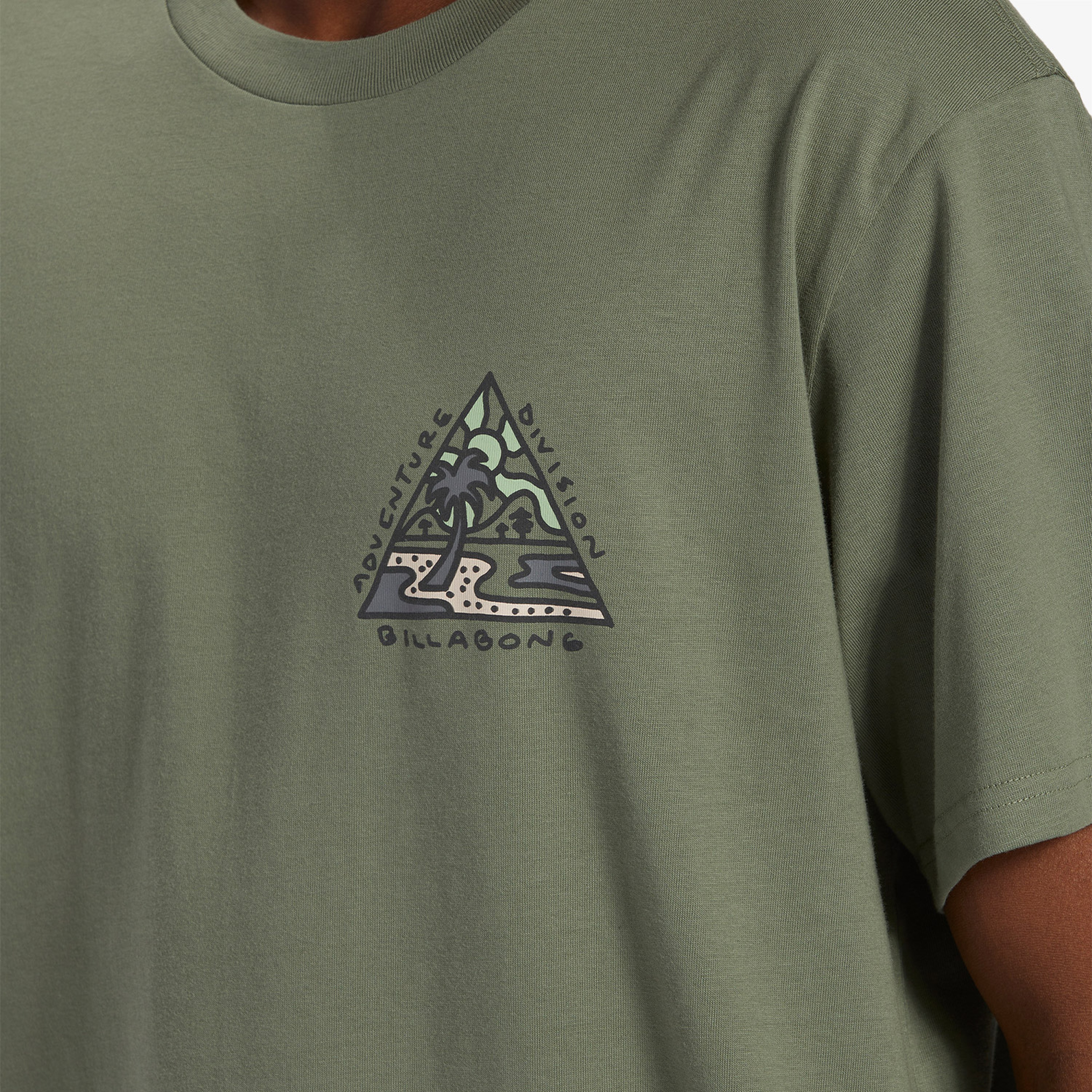 Billabong Shine Erkek Yeşil Günlük T-Shirt