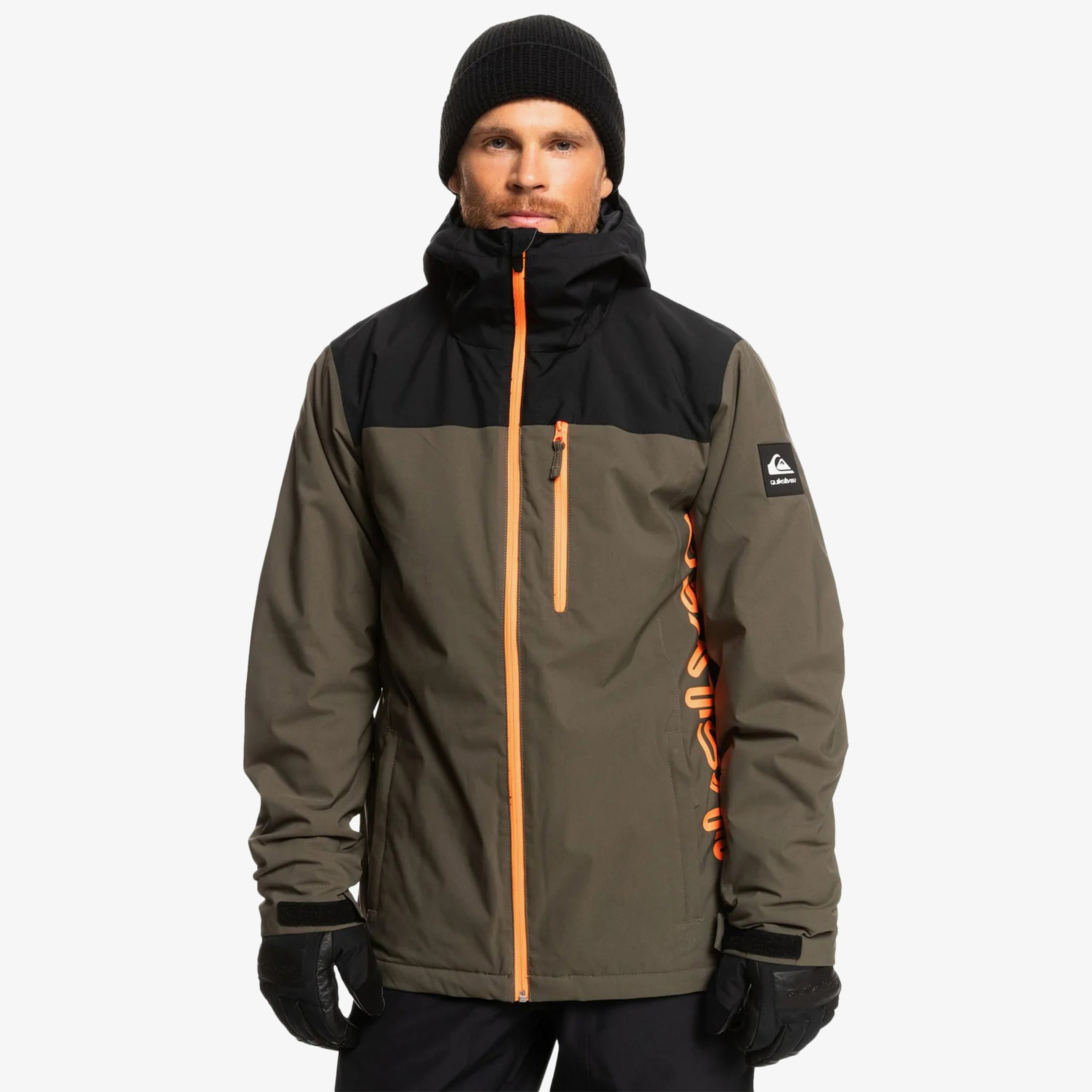 Quiksilver Morton Erkek Yeşil Snowboard Montu