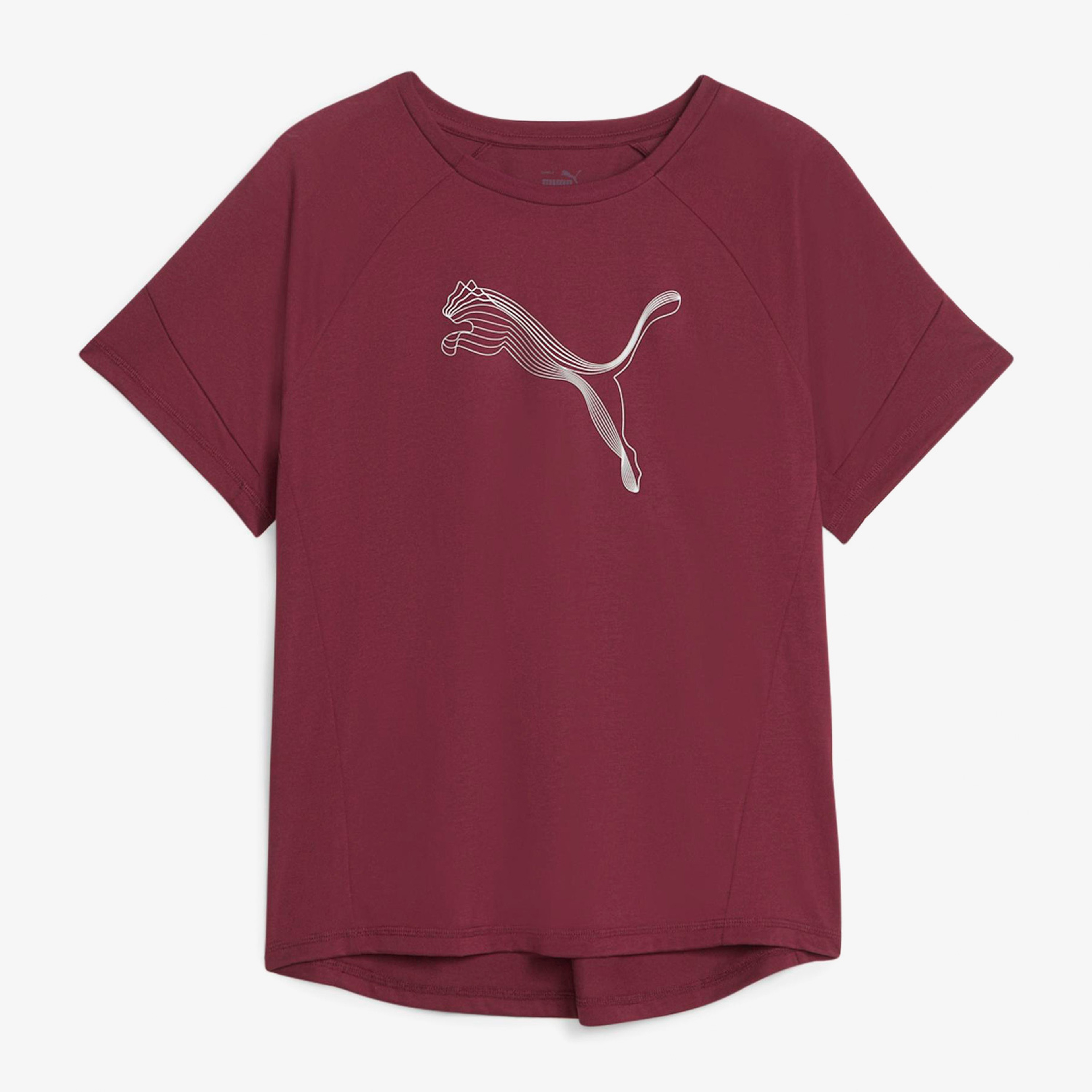 Puma Evostripe Kadın Kırmızı Günlük T-Shirt