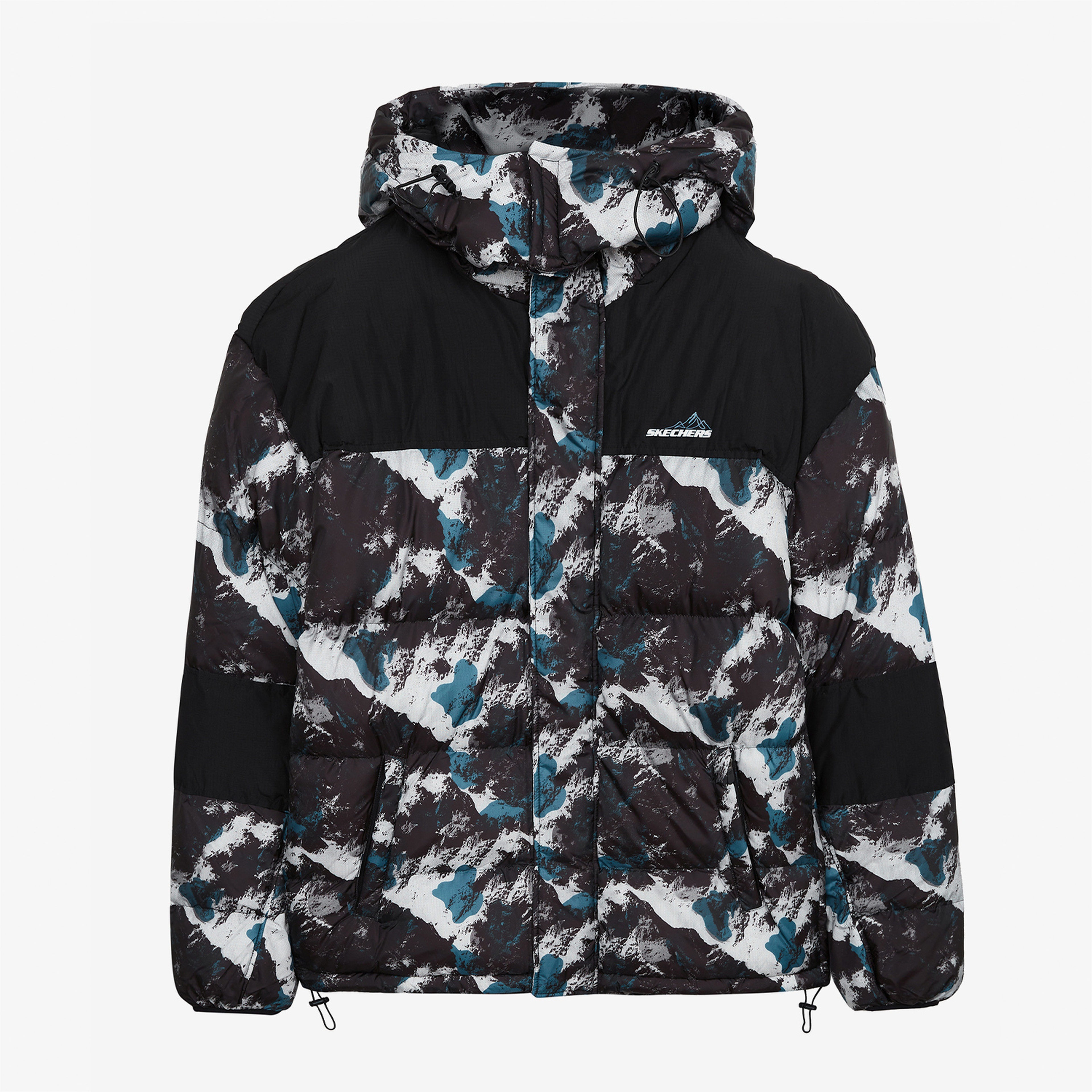 Skechers Outerwear Padded Erkek Renkli Günlük Mont