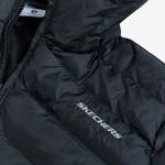 Skechers Essential Maxi Length Kadın Siyah Günlük Mont