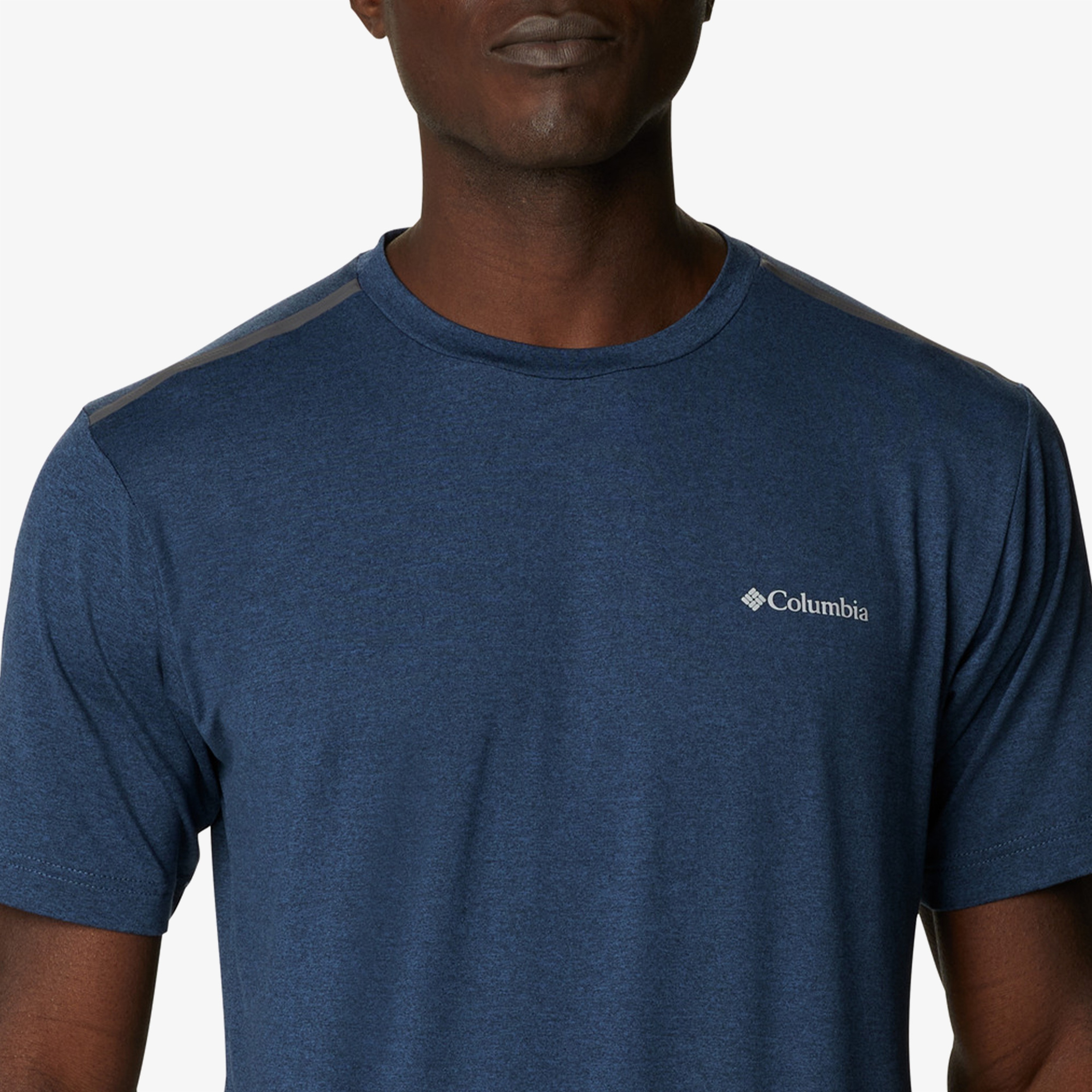 Columbia Tech Trail Erkek Lacivert Outdoor T-Shirt