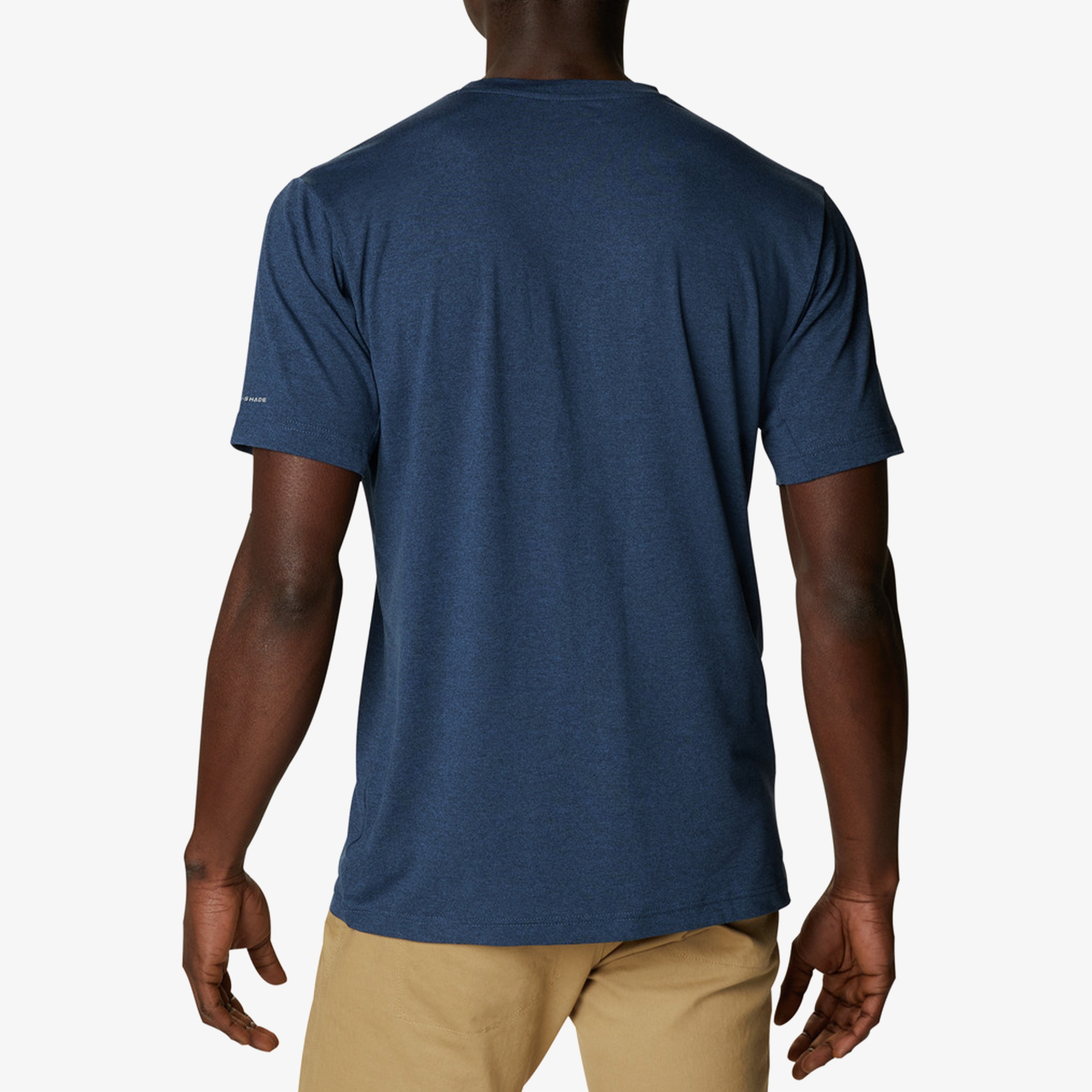 Columbia Tech Trail Erkek Lacivert Outdoor T-Shirt