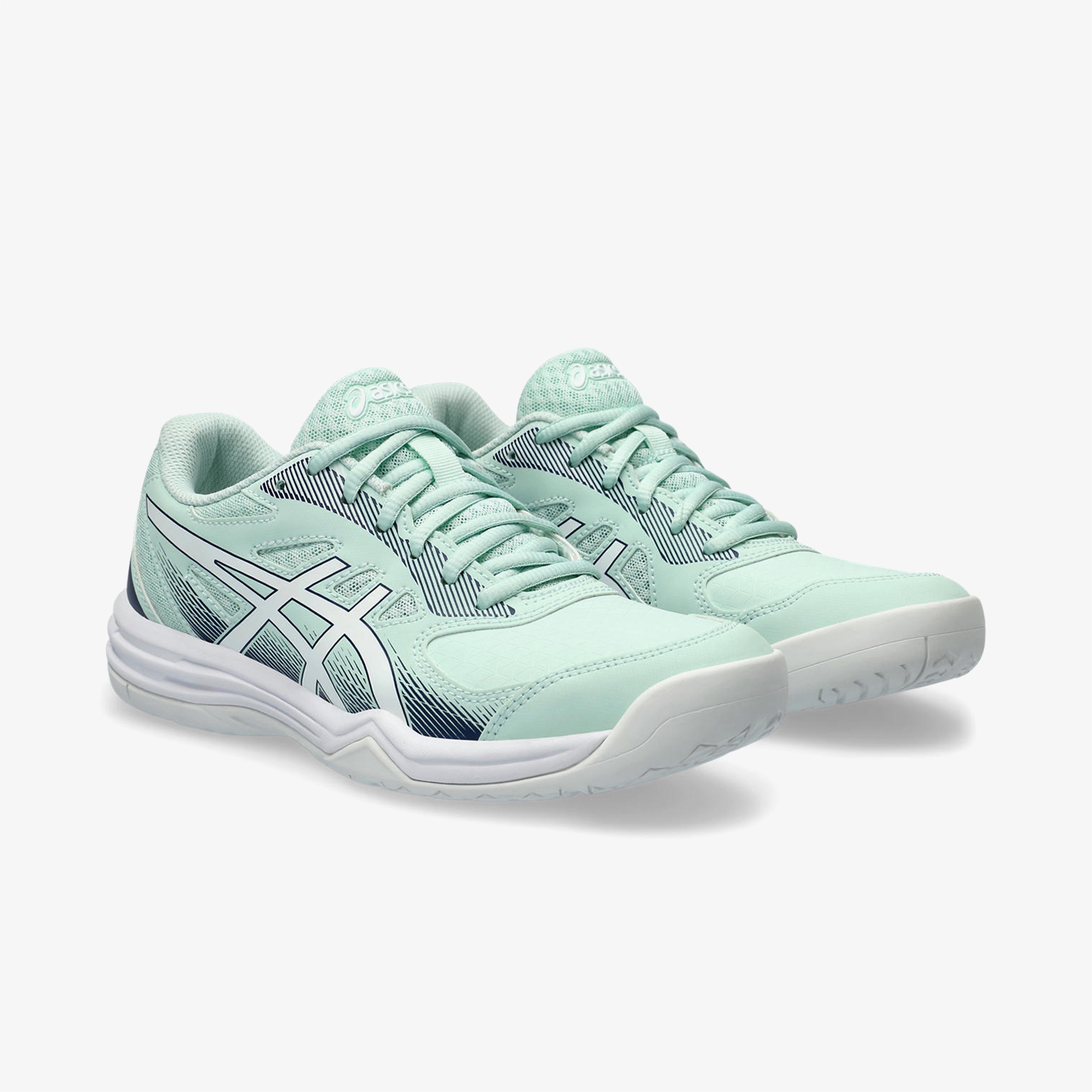 Asics Court Slide 3 Kadın Yeşil Tenis Ayakkabısı