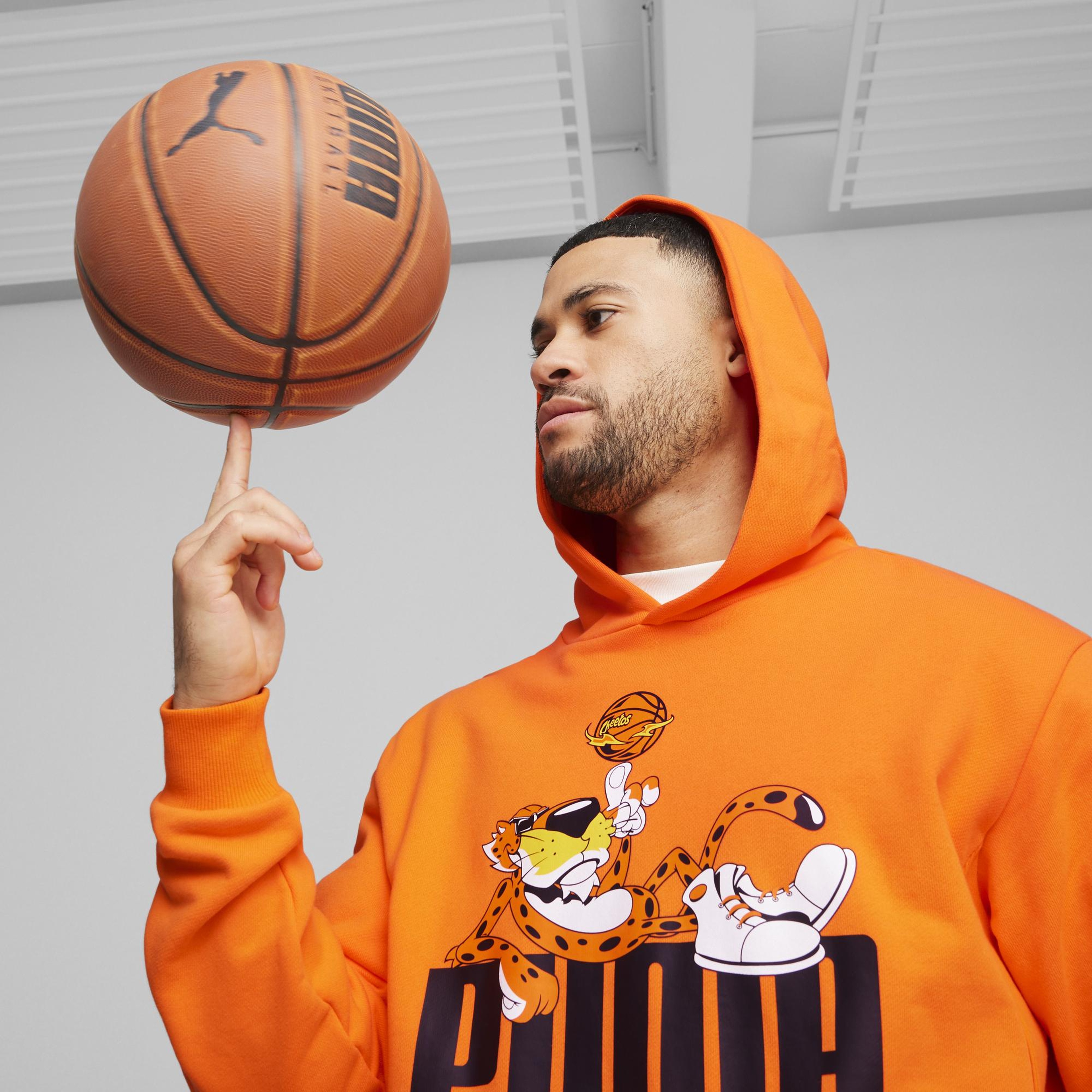 Puma Hoops X Cheetos Unisex Turuncu Hoodie