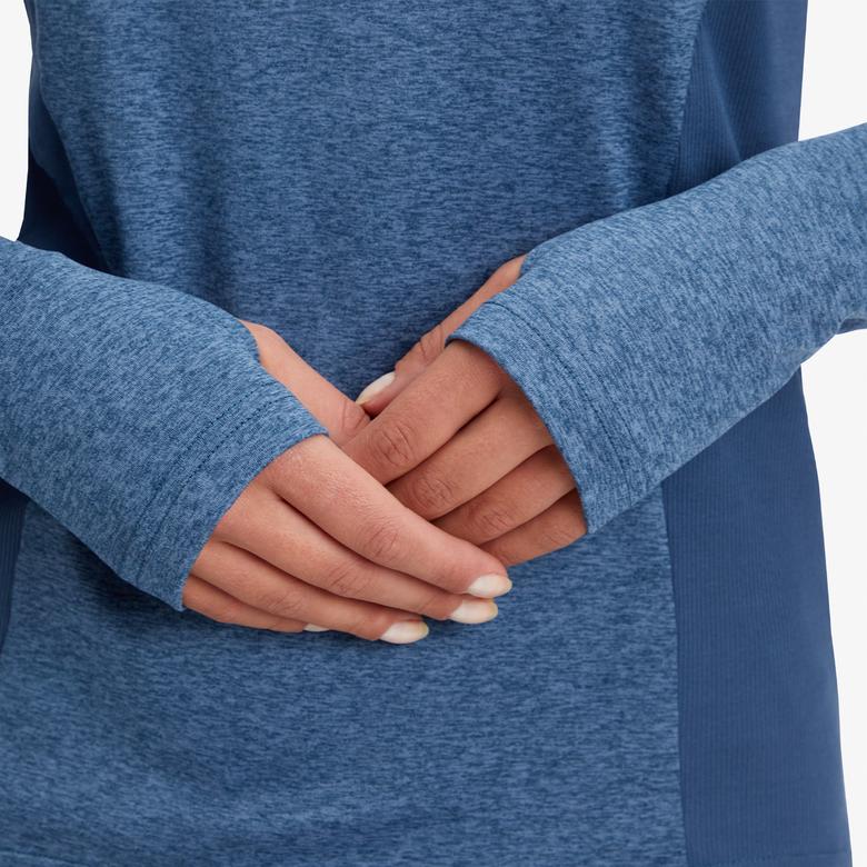 Energetics Kadın Mavi  Antrenman Sweatshirt