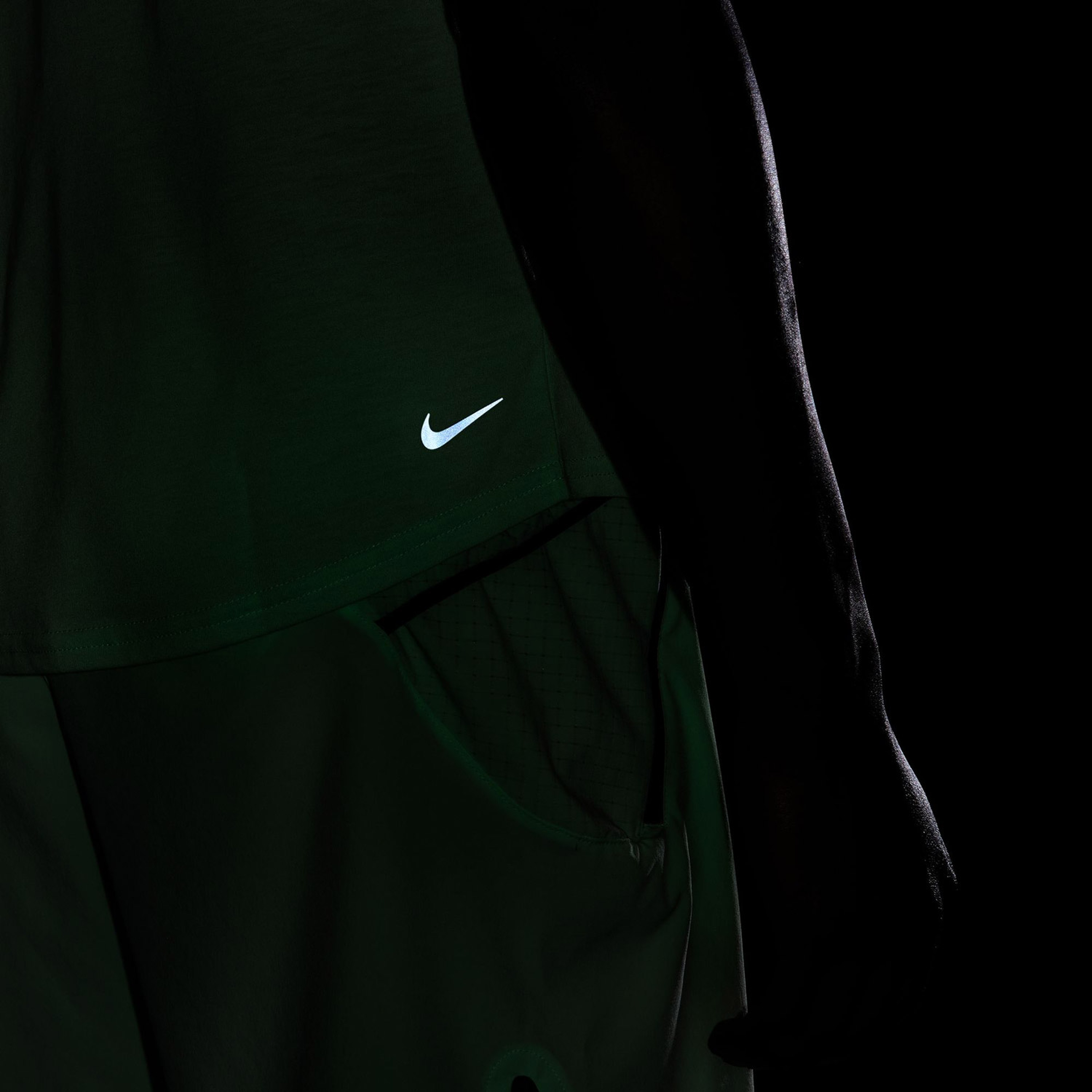 Nike Solar Chase Erkek Yeşil Antrenman Atleti