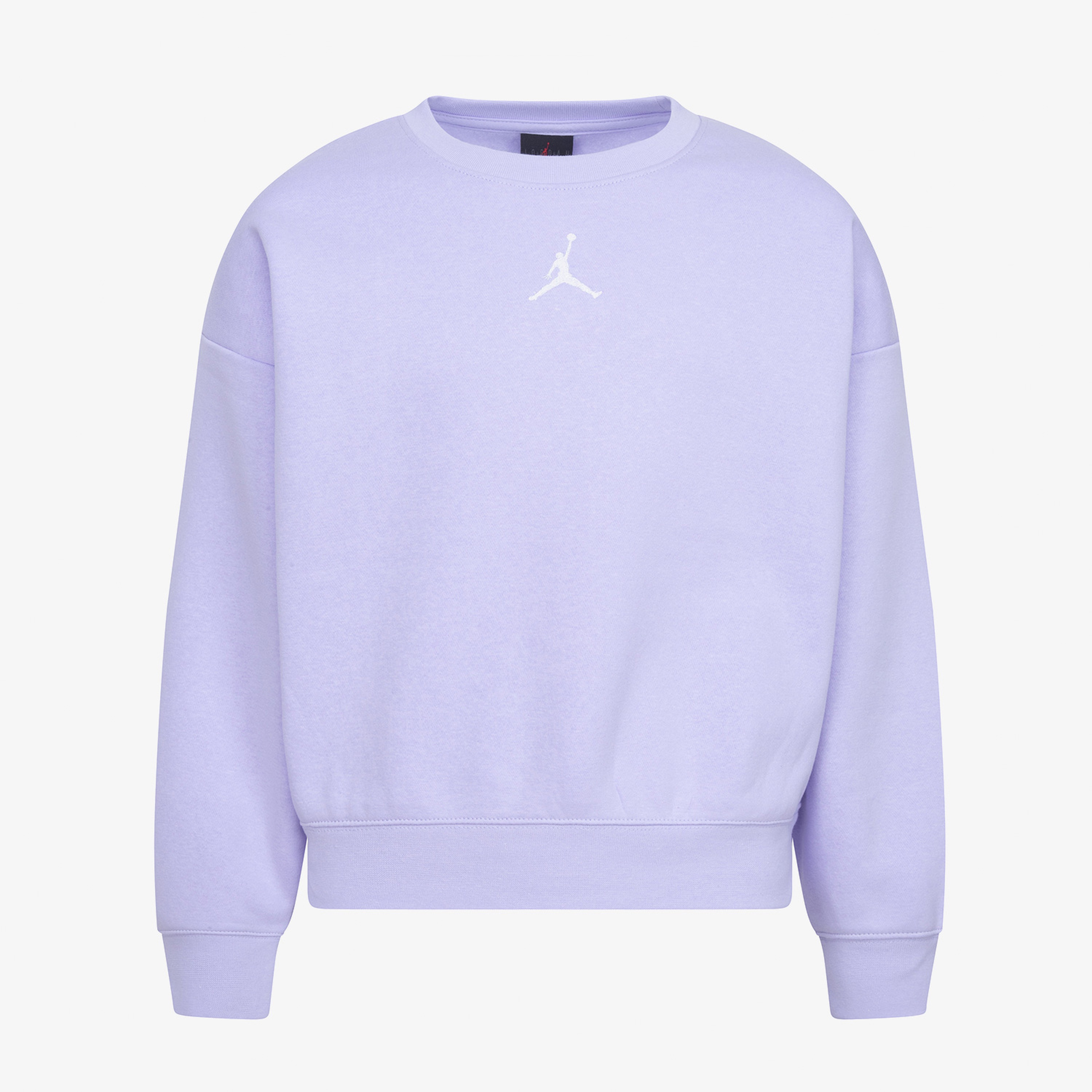 Jordan Jumpman Icon Play Crew Çocuk Mor Günlük Sweatshirt