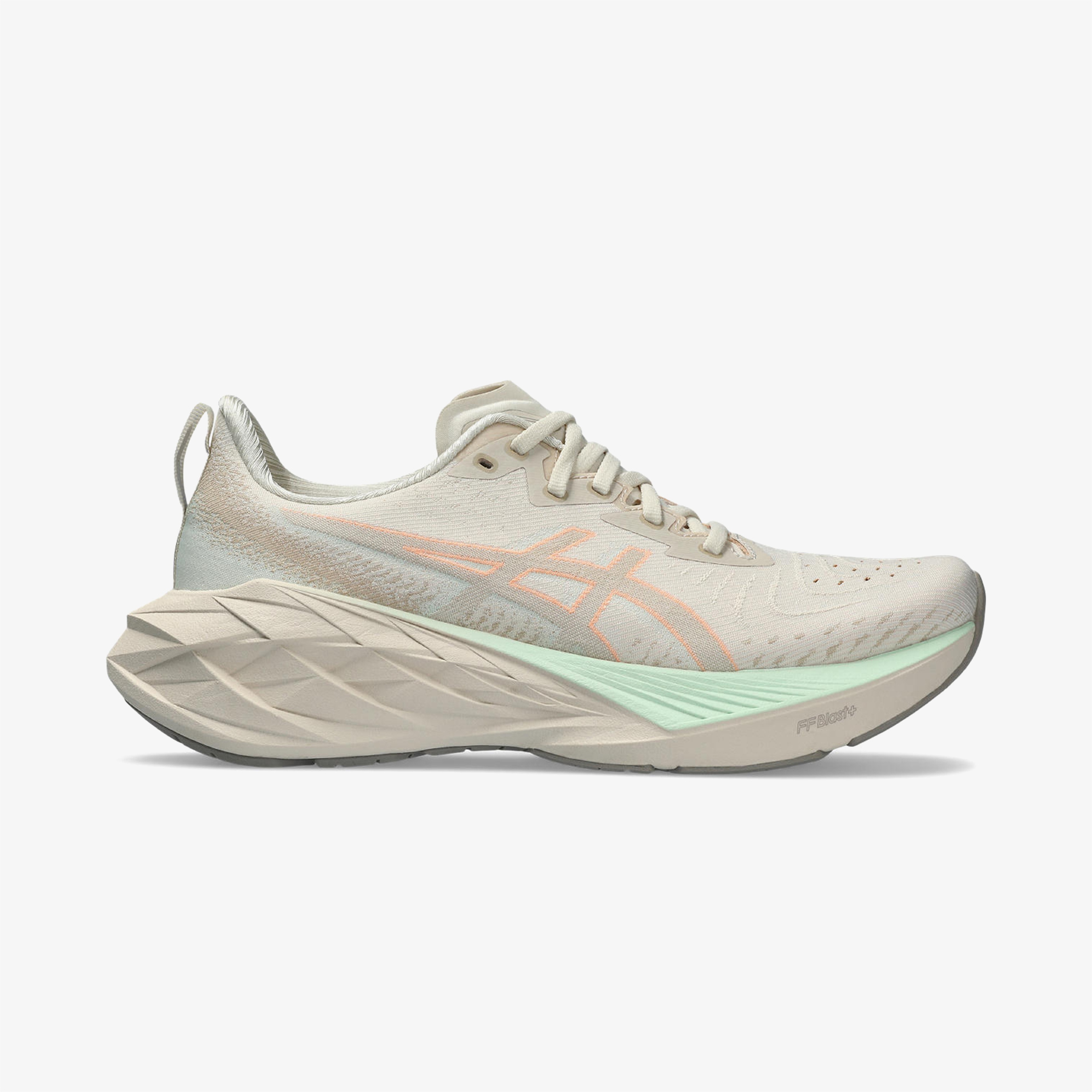 Asics Novablast 4 Kadın Bej Koşu Ayakkabısı