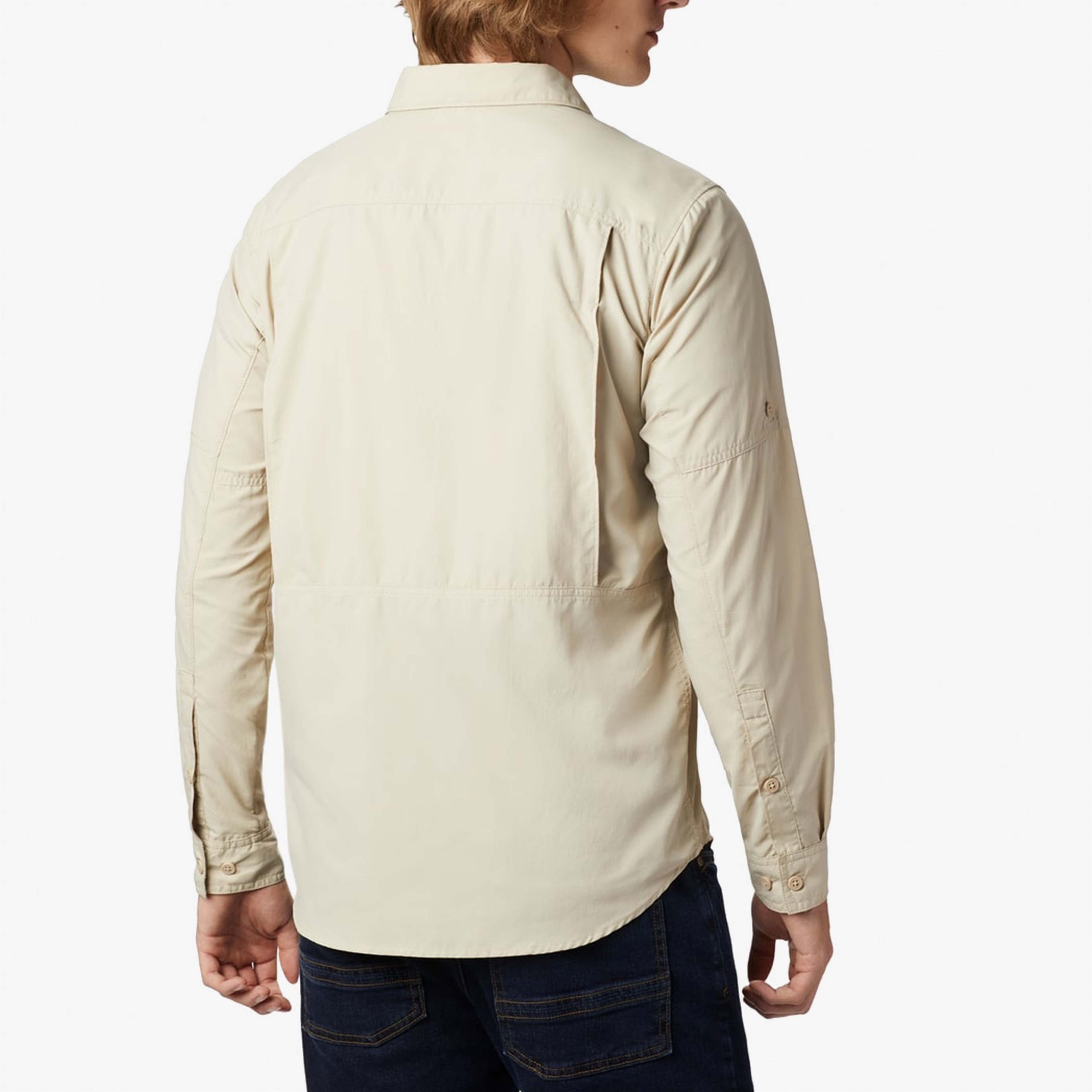 Columbia Silver Ridge2.0 Long Sleeve Erkek Bej Günlük Gömlek
