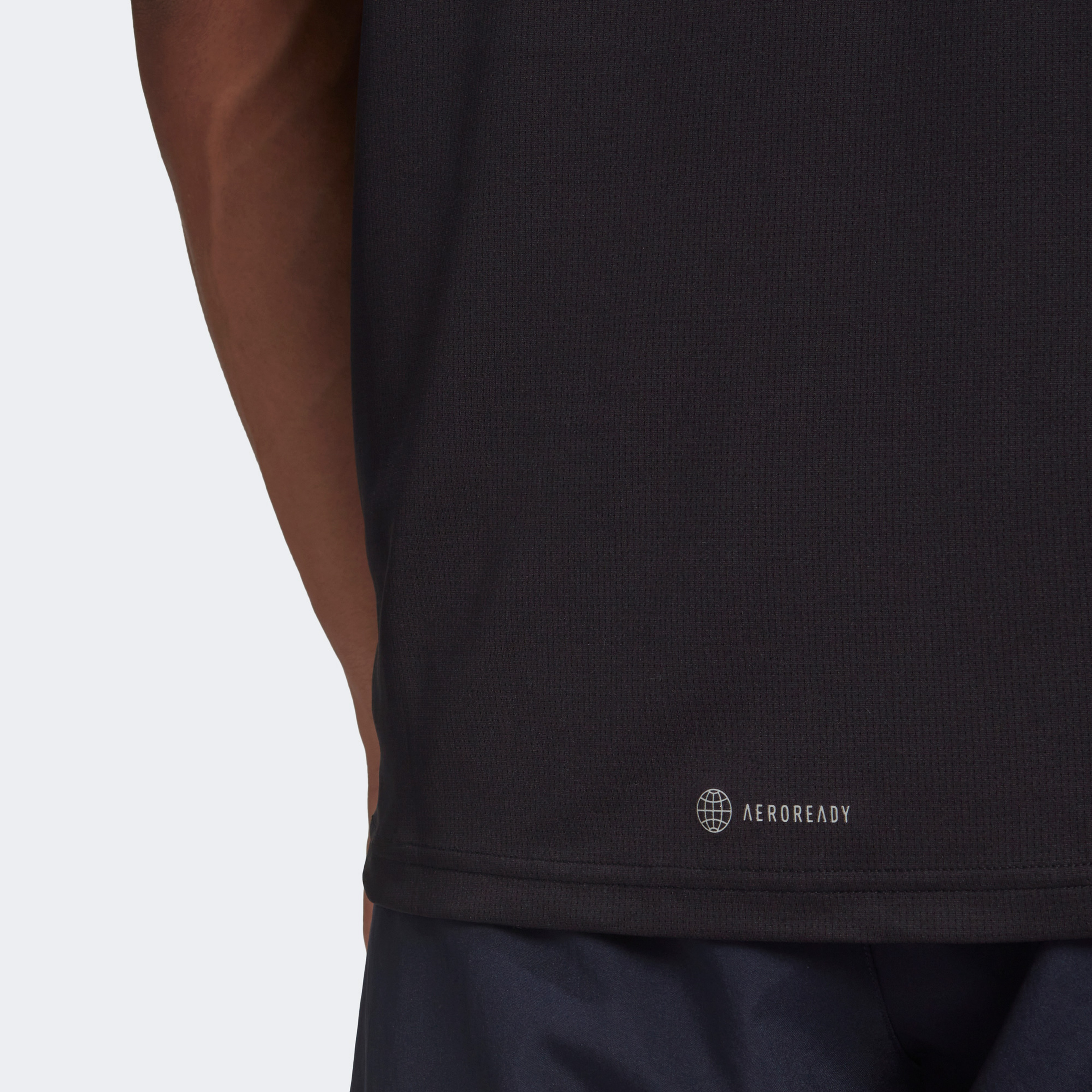 adidas Run It Erkek Siyah Koşu T-Shirt