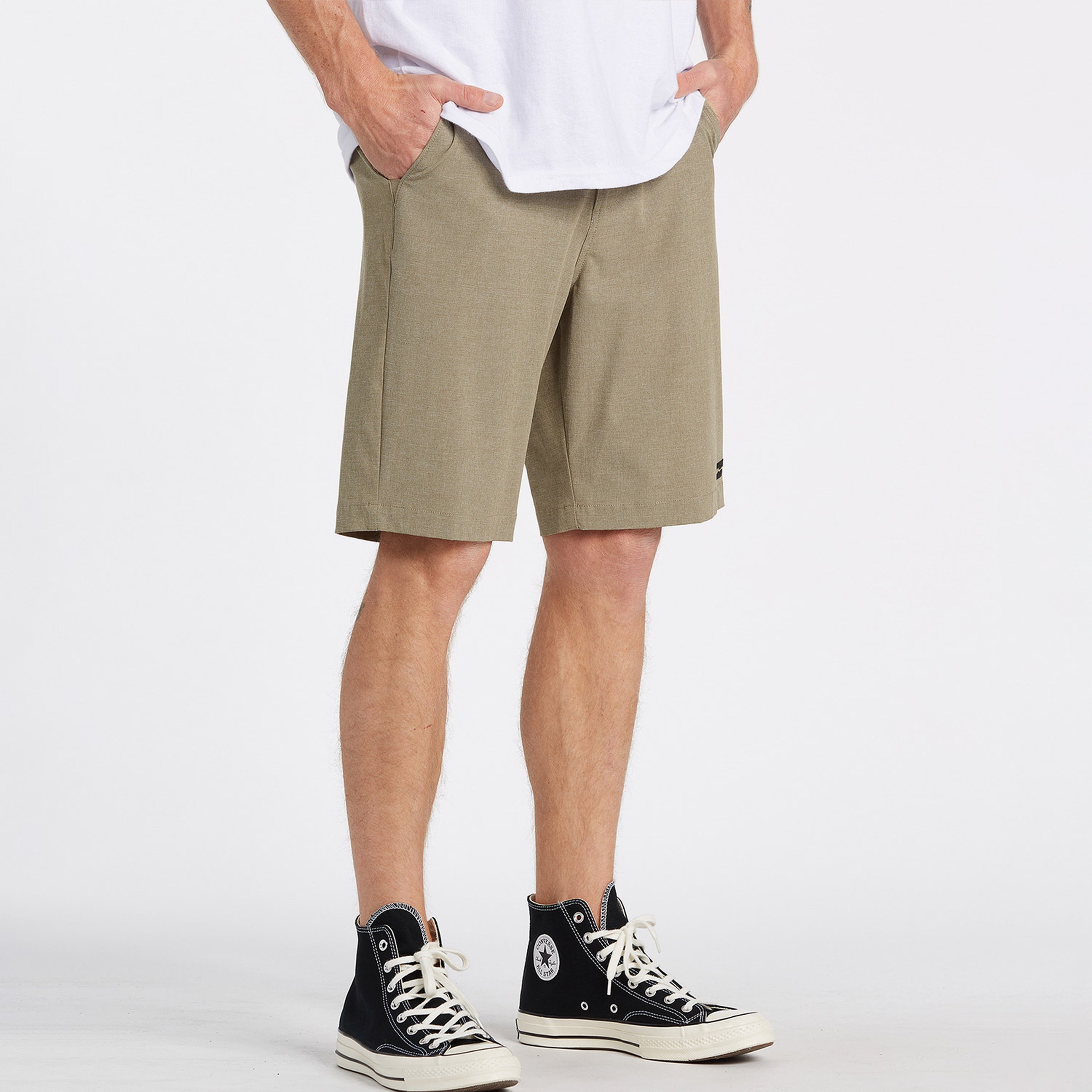 Billabong Crossfire Erkek Krem Günlük Bermuda Şort