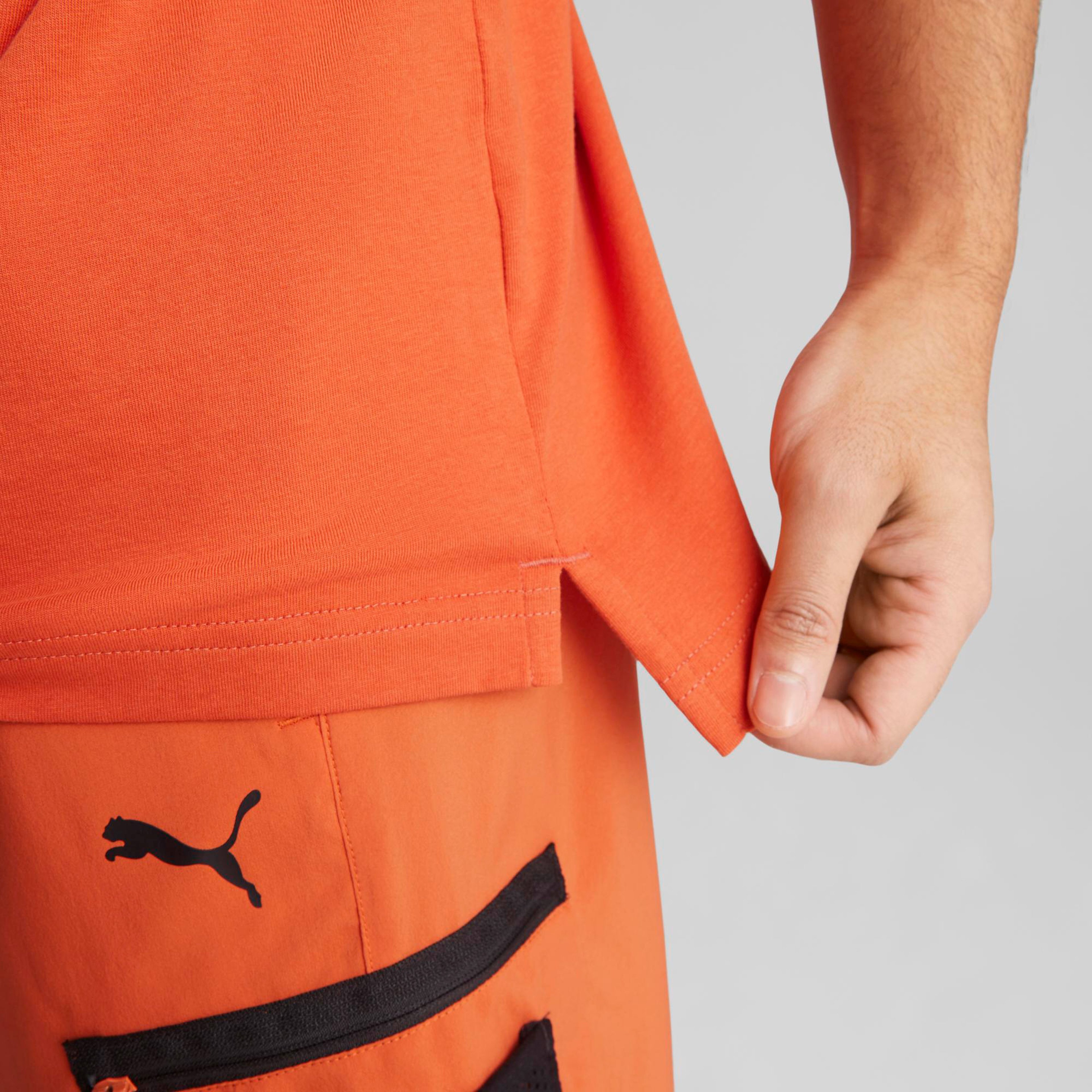 Puma Open Road Erkek Turuncu Günlük T-Shirt