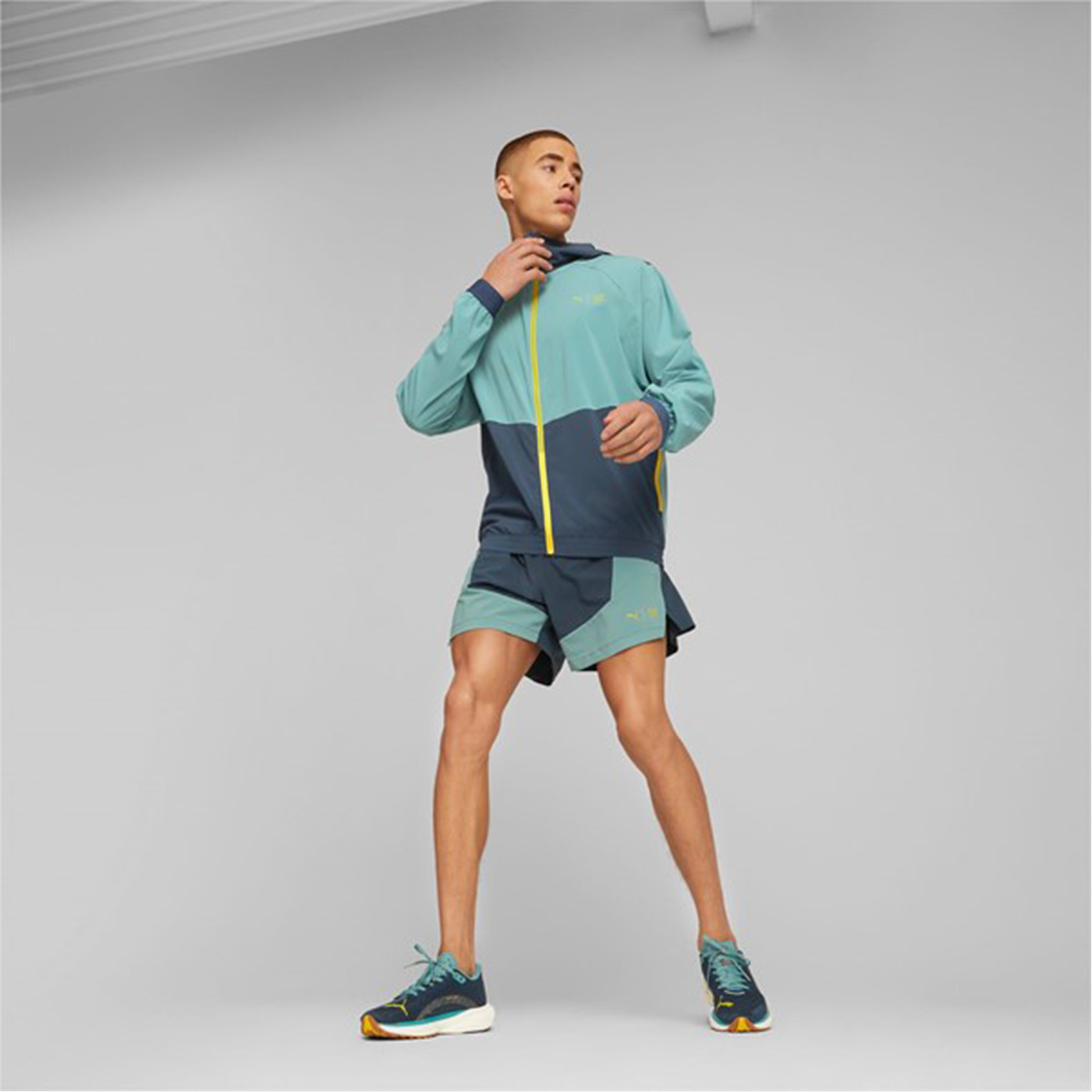 Puma x First Mile Woven Erkek Yeşil Ceket