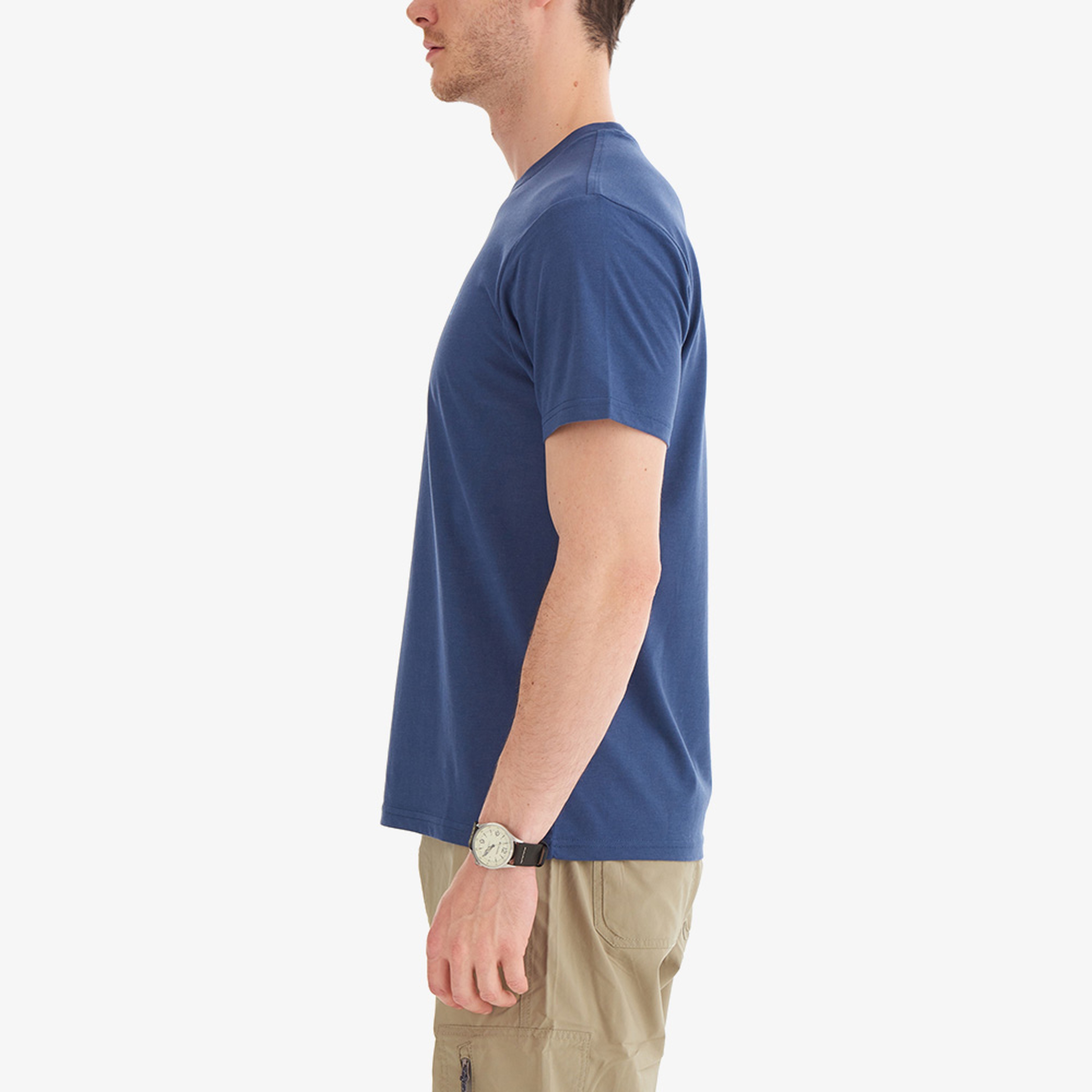 Columbia CSC Basic Erkek Mavi Günlük T-Shirt