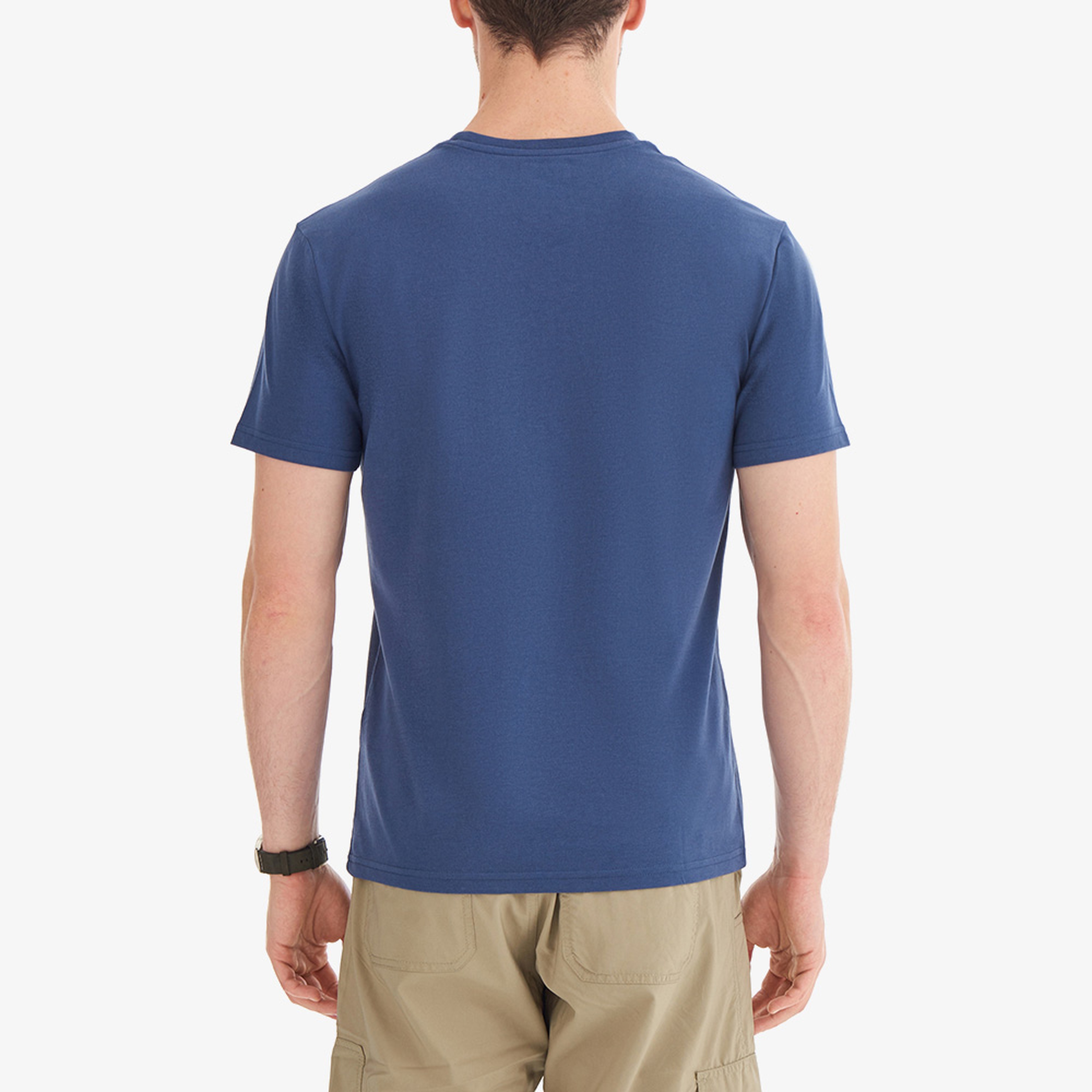 Columbia CSC Basic Erkek Mavi Günlük T-Shirt