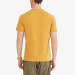 Columbia Basic Big Logo Erkek Sarı Outdoor T-Shirt