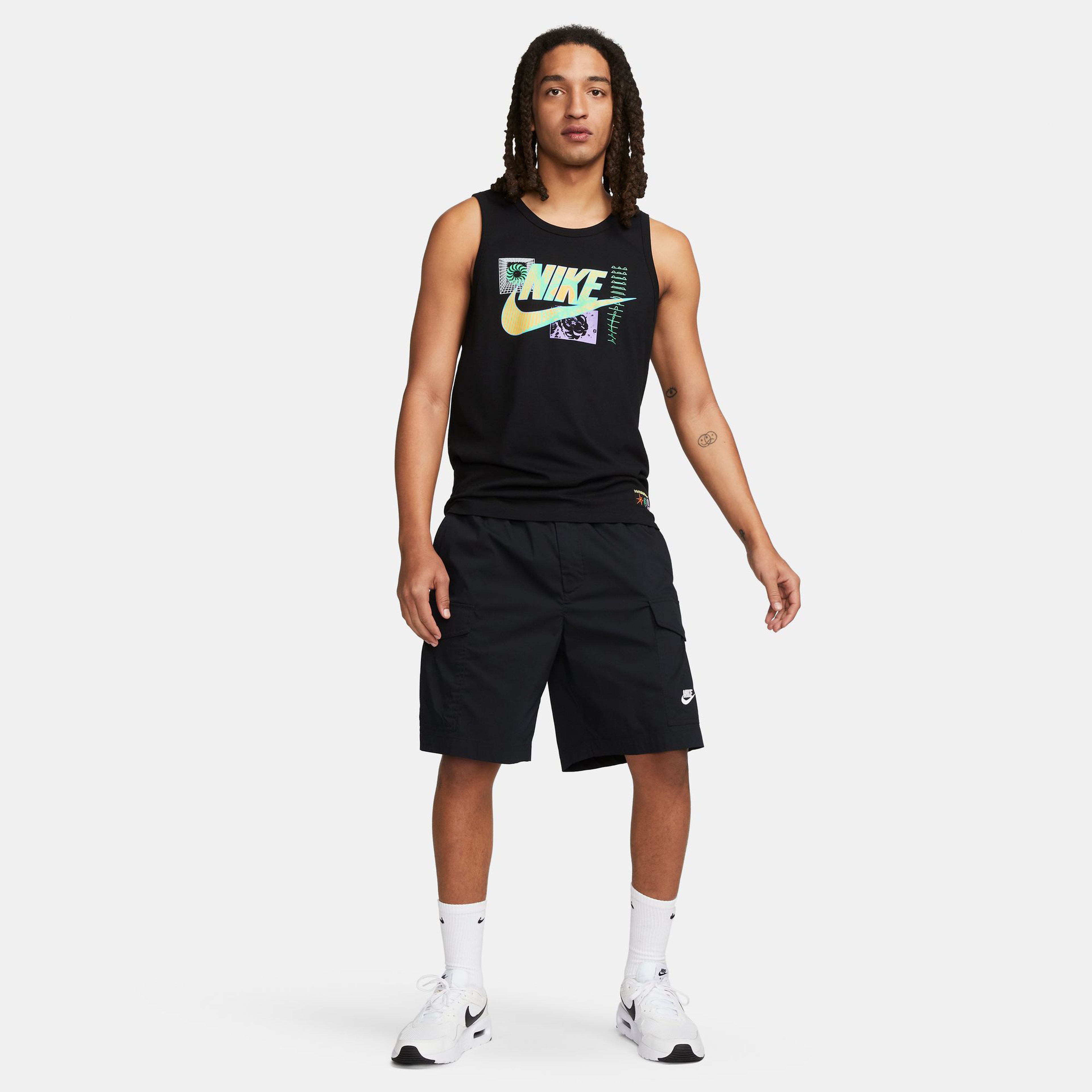Nike Sportswear Festival Erkek Siyah Günlük Atlet