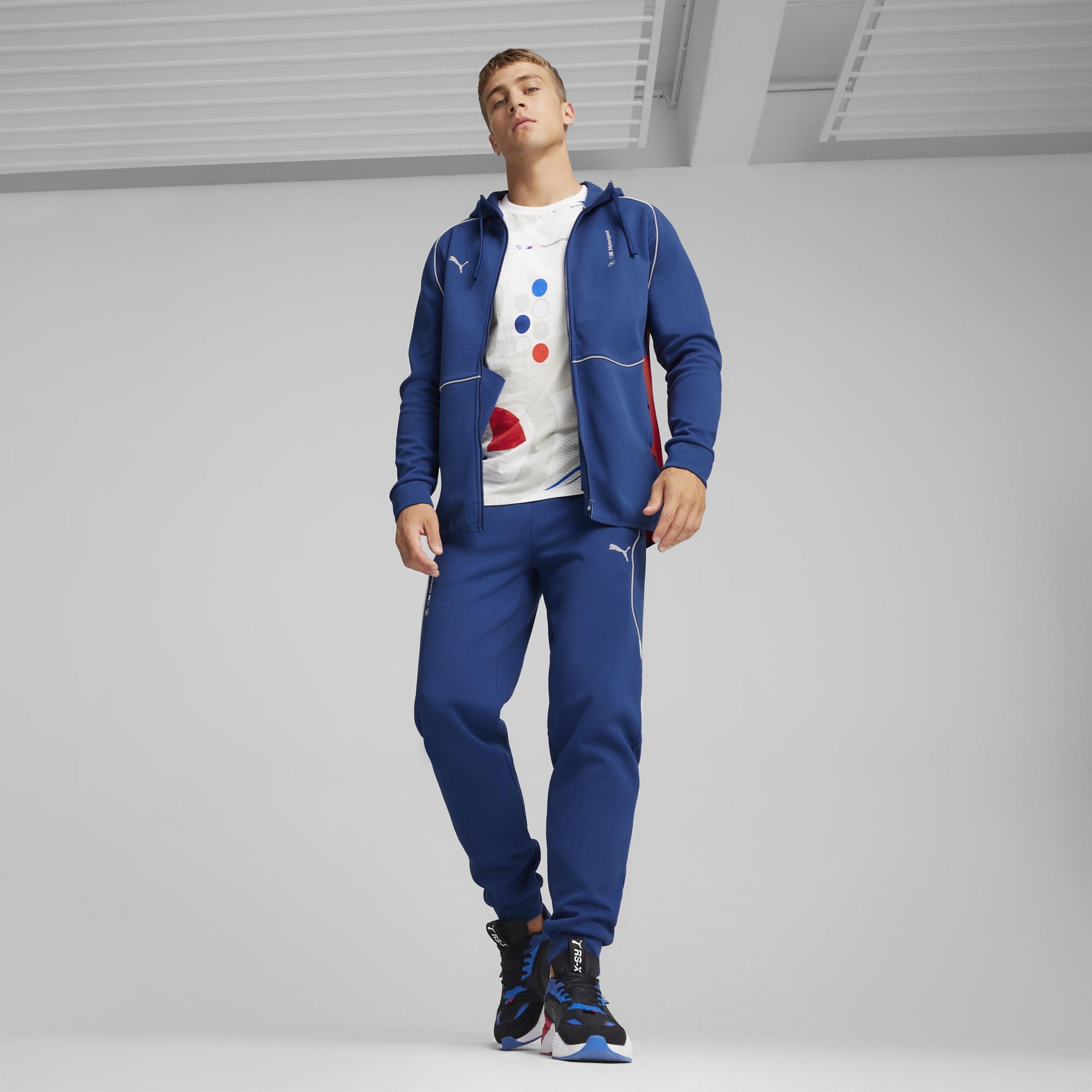 Puma Bmw Mms Unisex Mavi Hoodie