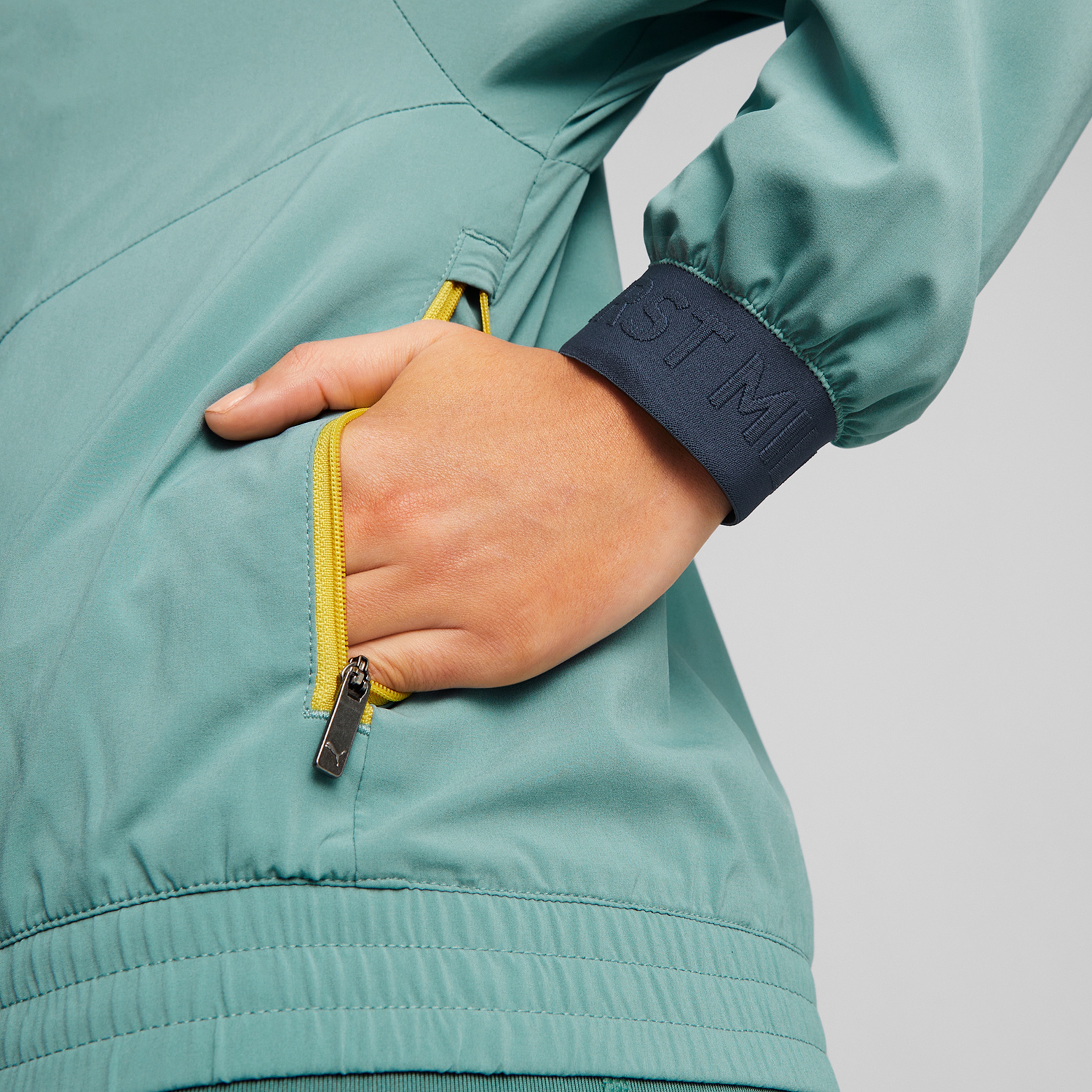 Puma x First Mile Woven Kadın Yeşil Günlük Ceket