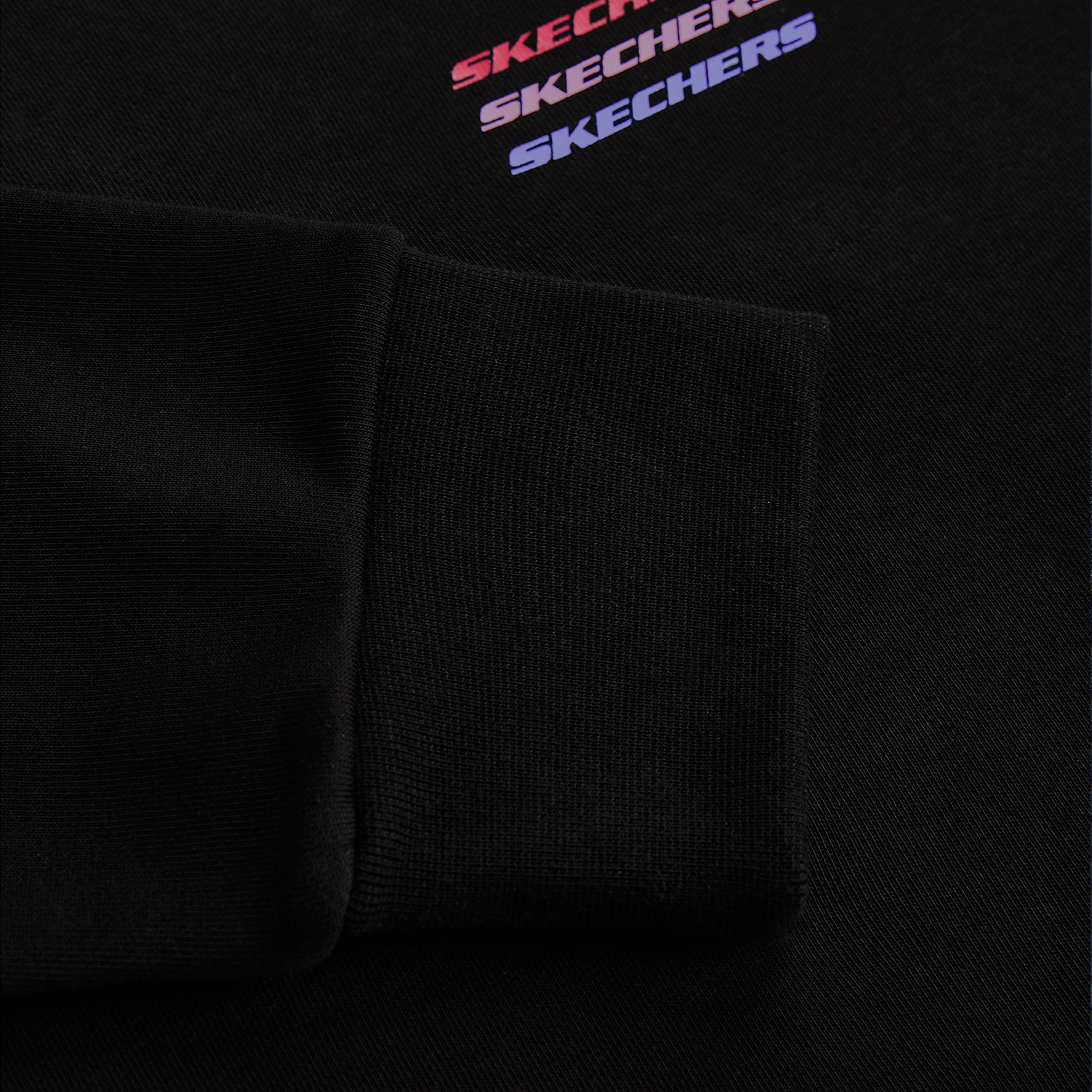 Skechers Essential Crew Neck Kadın Siyah Günlük Sweatshirt