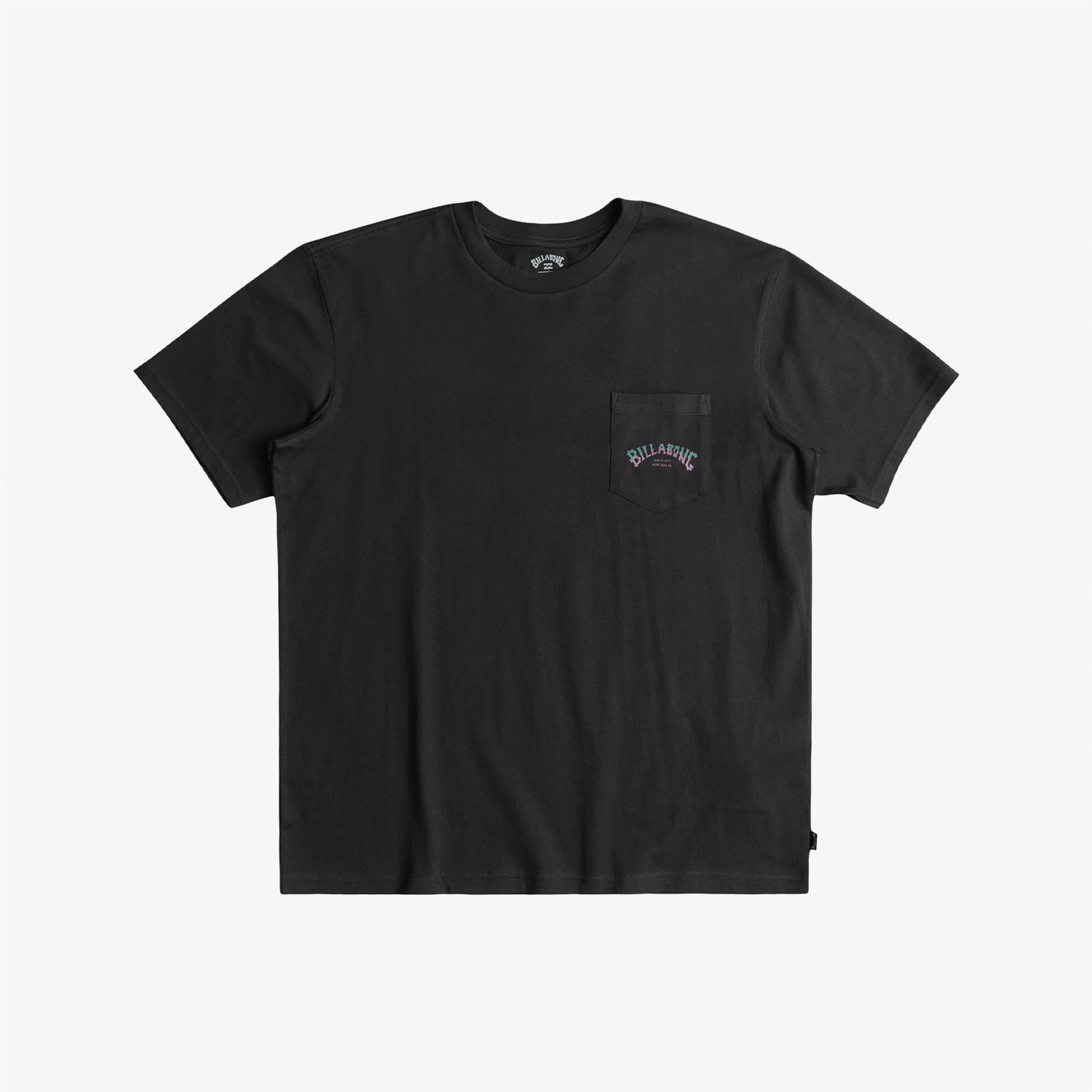 Billabong Stacked Arch Erkek Siyah Günlük T-Shirt