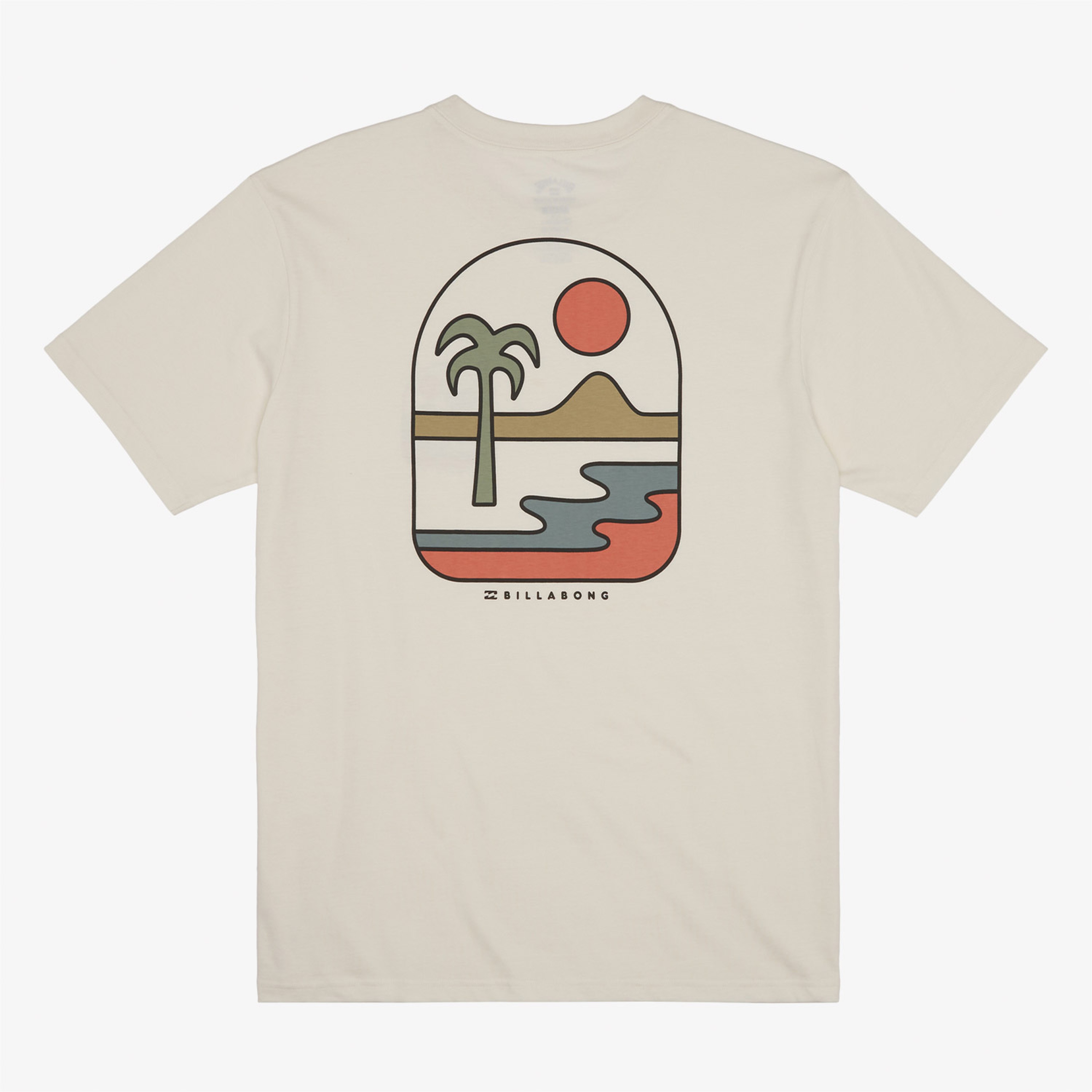 Billabong Sands Erkek Beyaz Günlük T-Shirt