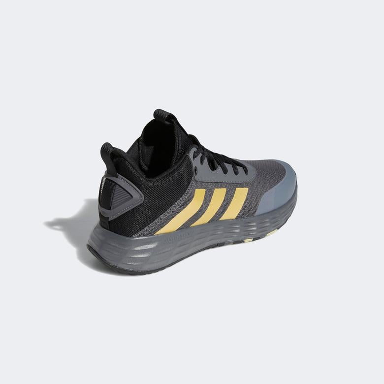 adidas Ownthegame Erkek Gri Basketbol Ayakkabısı