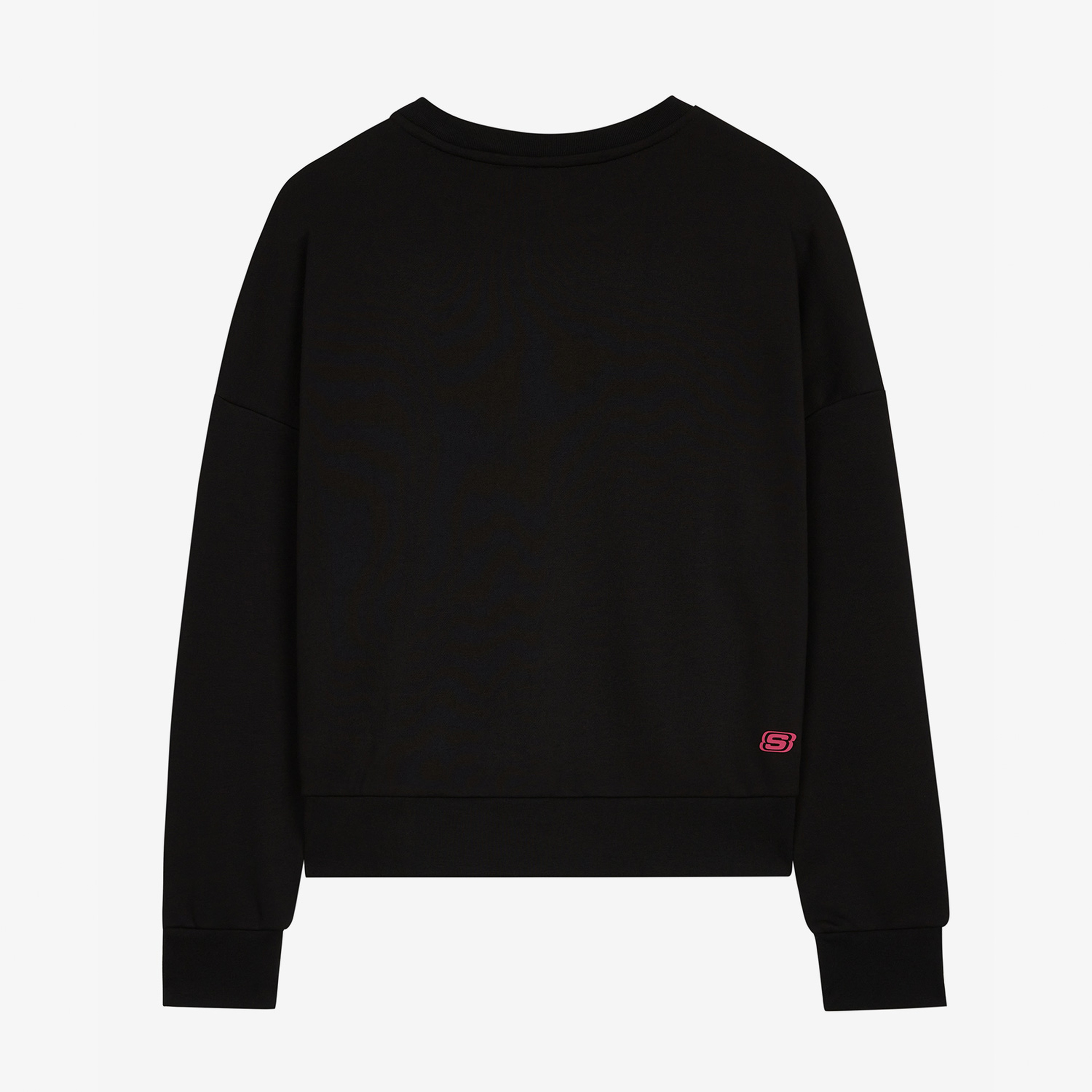 Skechers Essential Crew Neck Kadın Siyah Günlük Sweatshirt