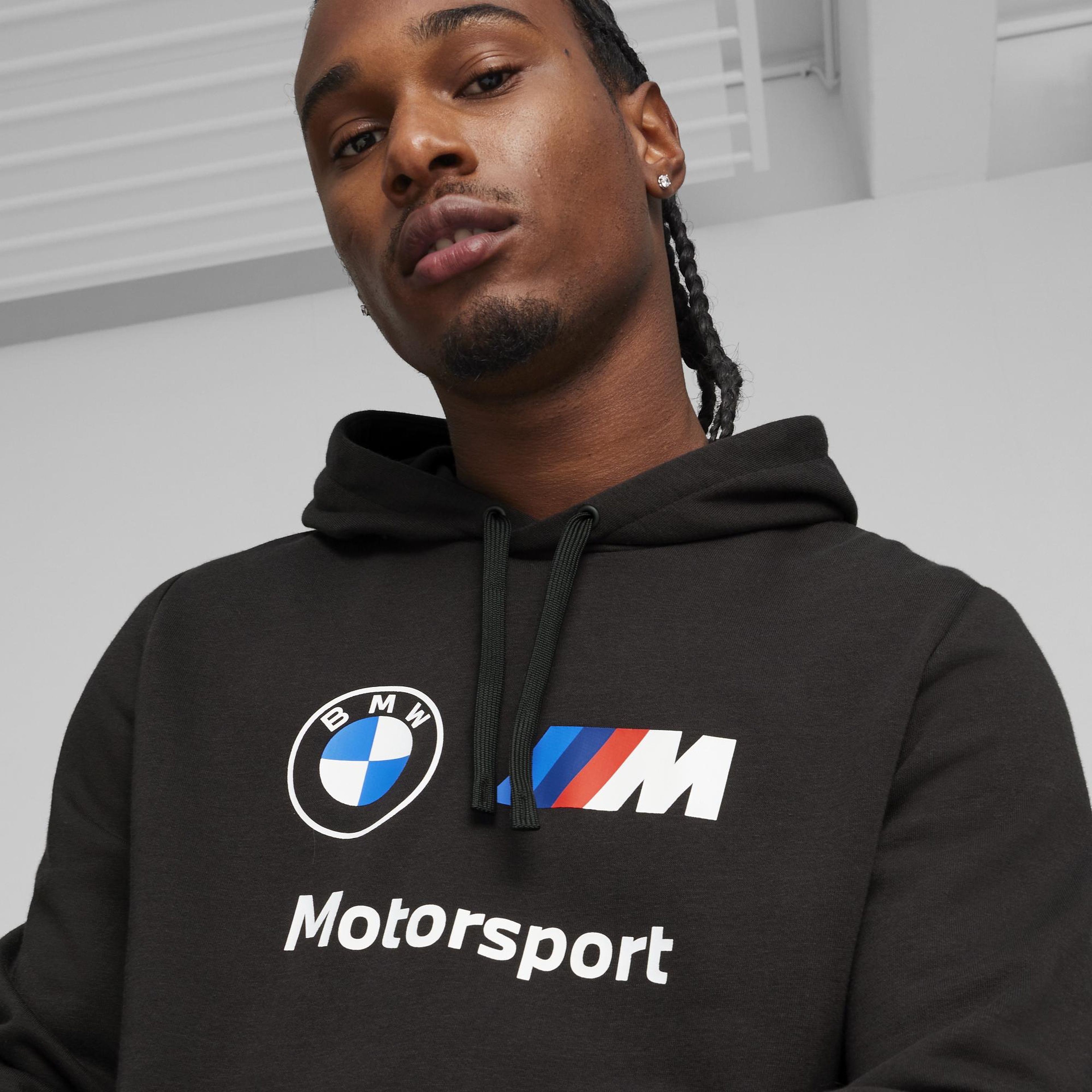 Puma Bmw Mms Ess Ft Unisex Siyah Hoodie