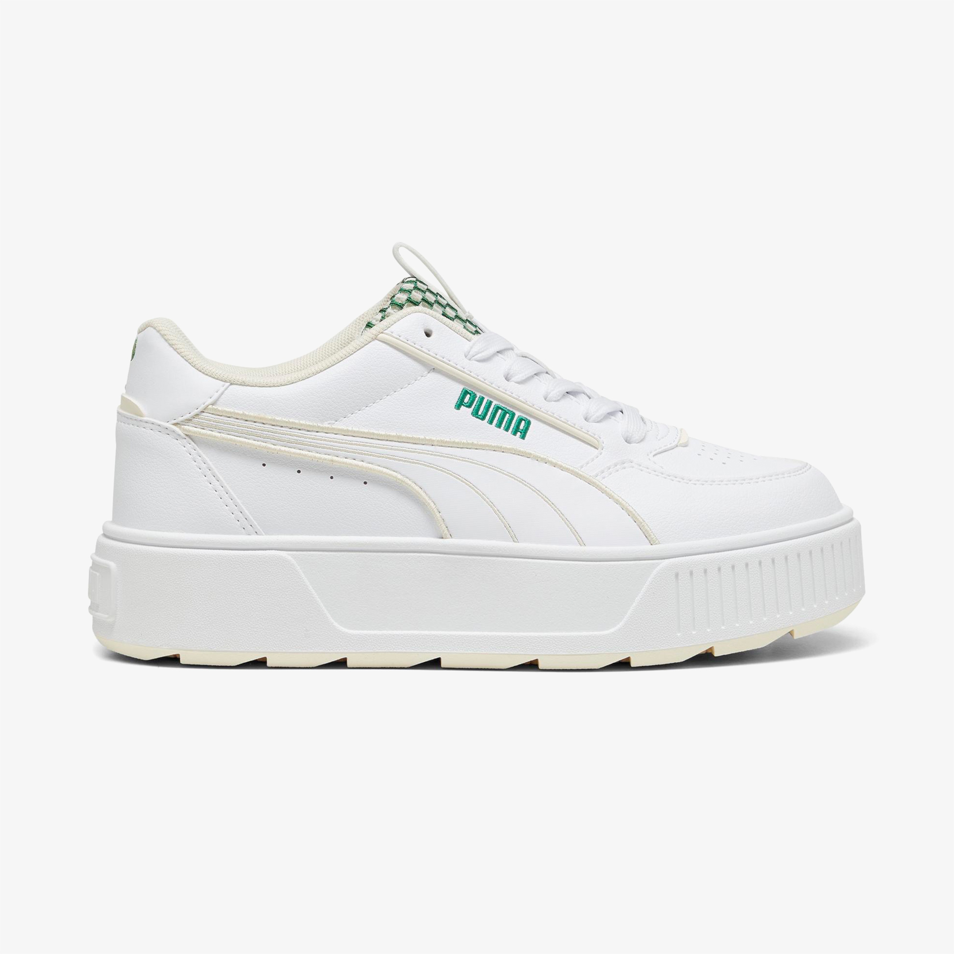 Puma Karmen Rebelle Blossom Kadın Beyaz Günlük Spor Ayakkabı