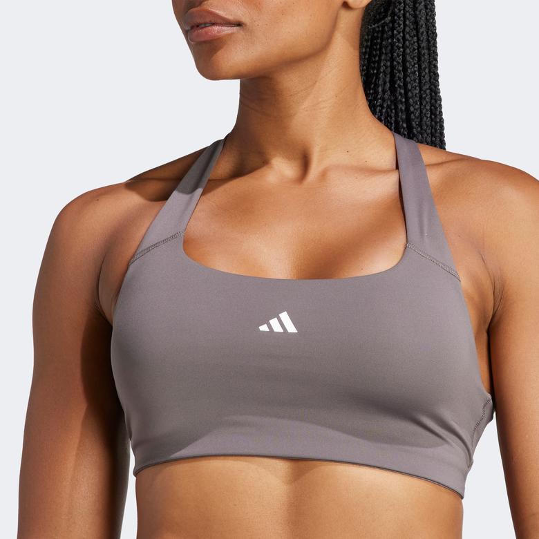 adidas Pwim Ms Bra Kadın Gri Antrenman Bra