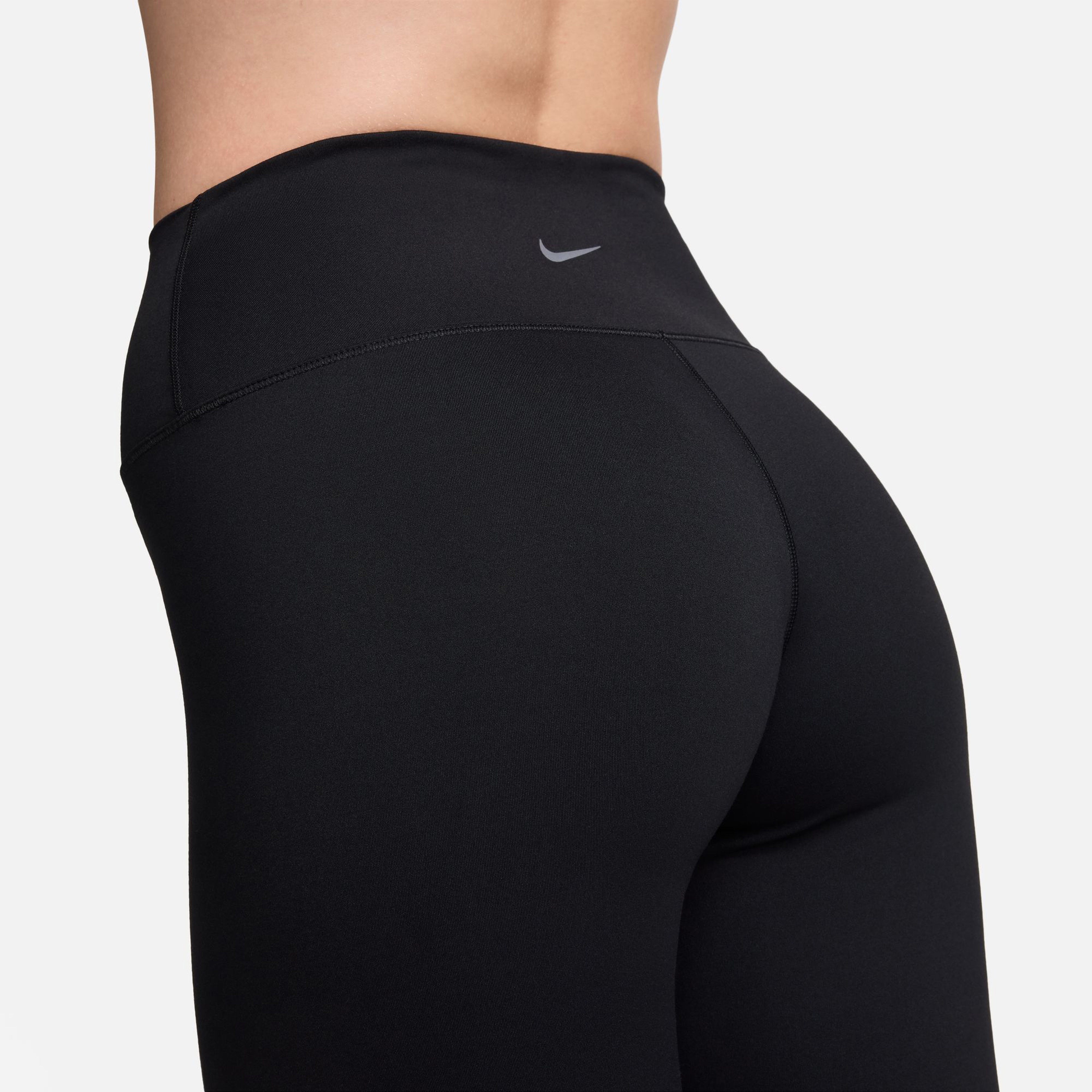Nike One High-Waisted Capri Kadın Siyah Günlük Tayt