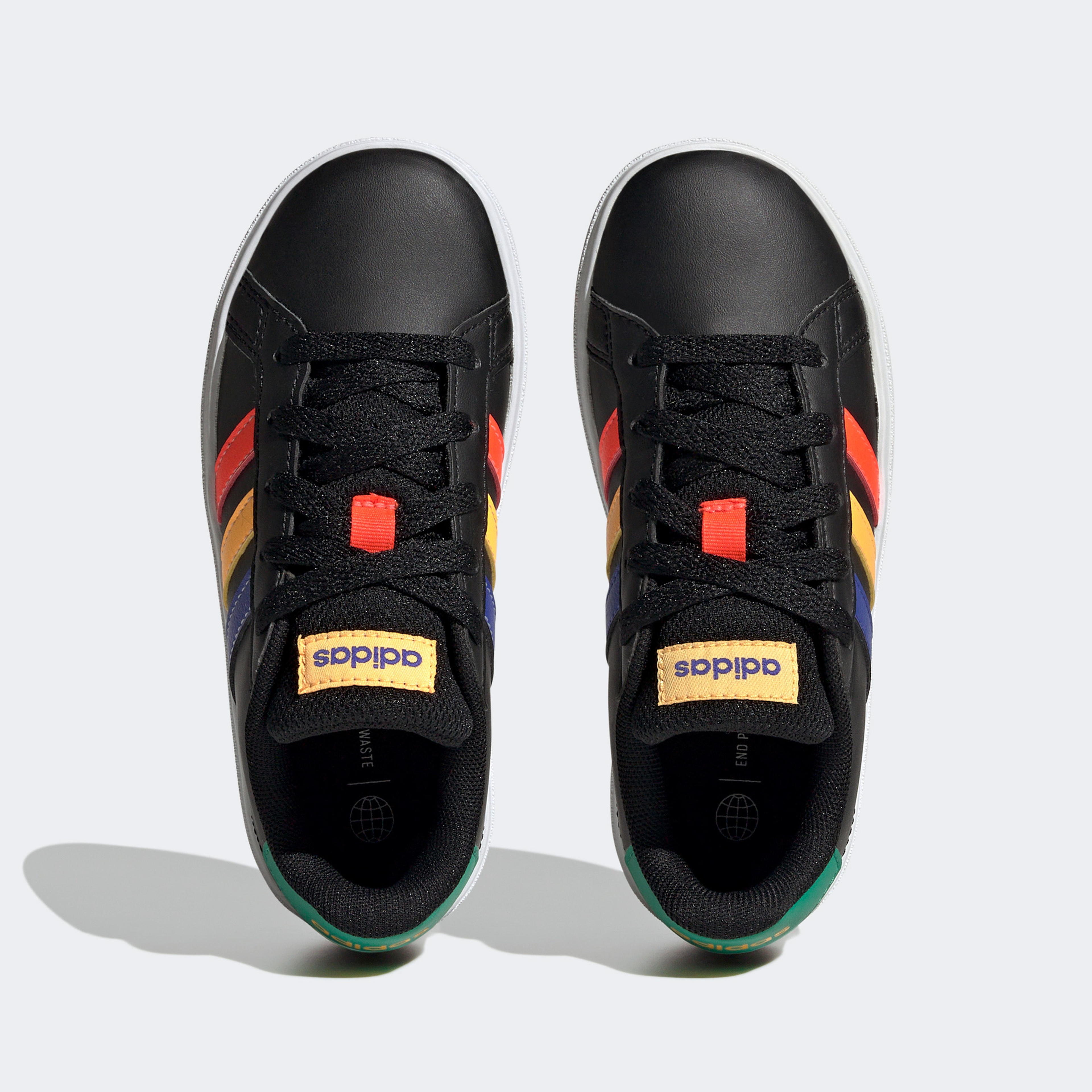 adidas Grand Court Lifestyle Çocuk Siyah Günlük Spor Ayakkabı