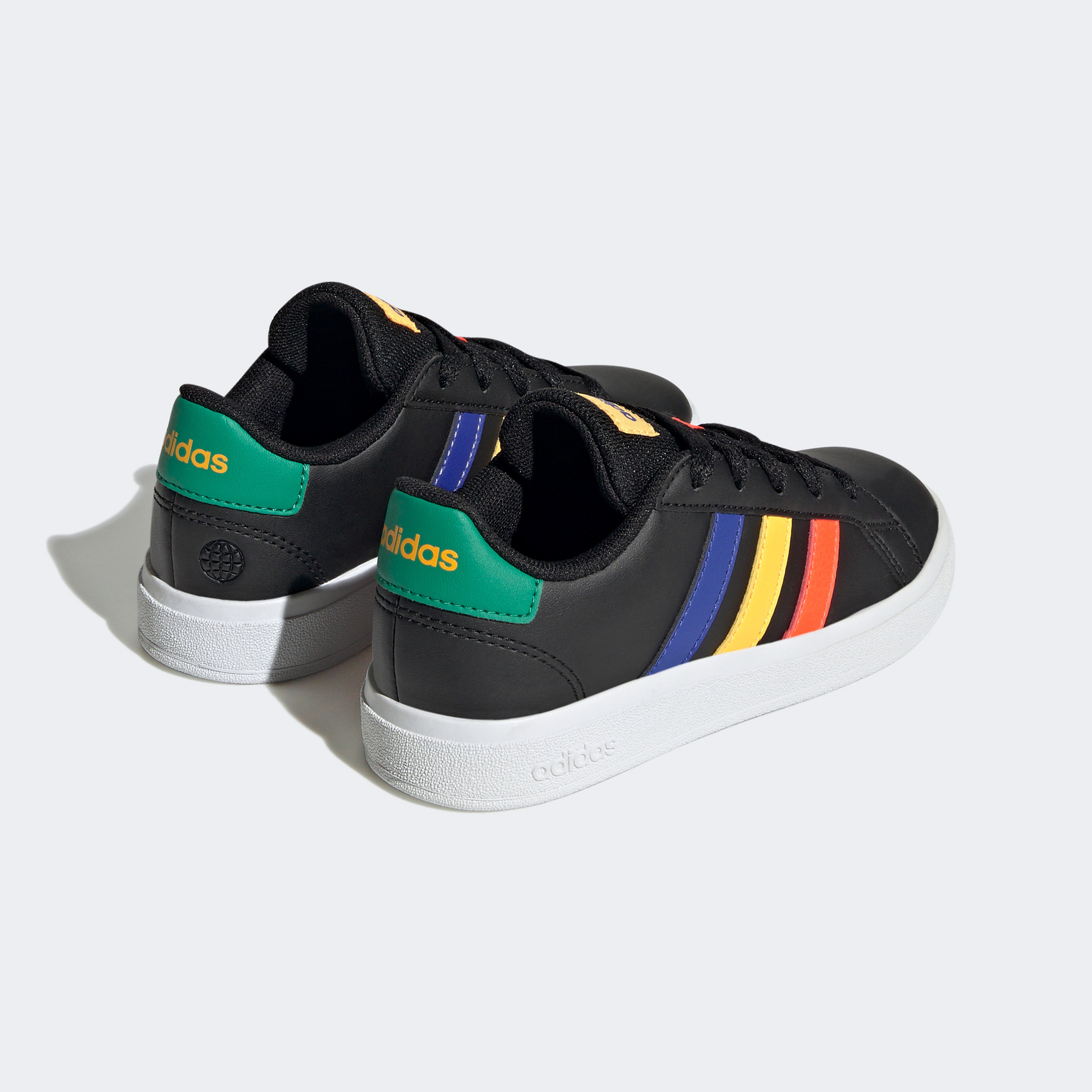 adidas Grand Court Lifestyle Çocuk Siyah Günlük Spor Ayakkabı